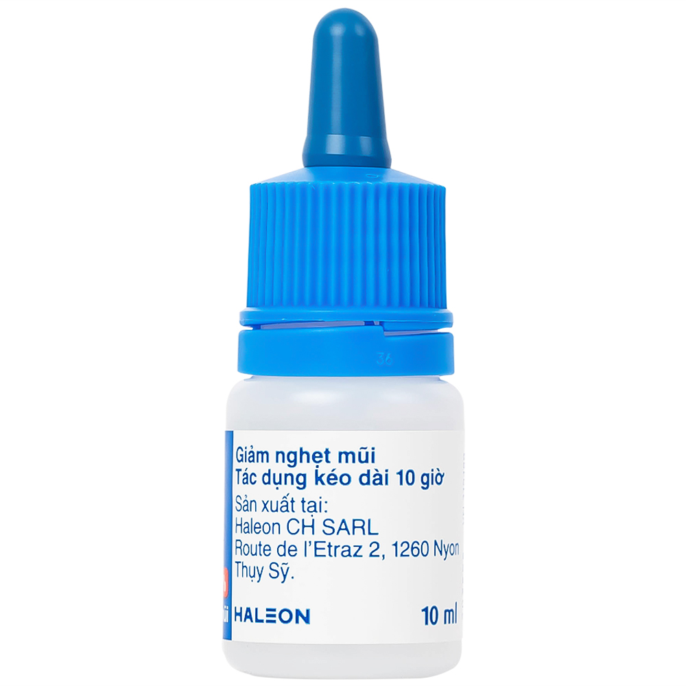 Thuốc nhỏ mũi Otrivin 0.1% GSK điều trị nghẹt mũi, sung huyết mũi họng (10ml)