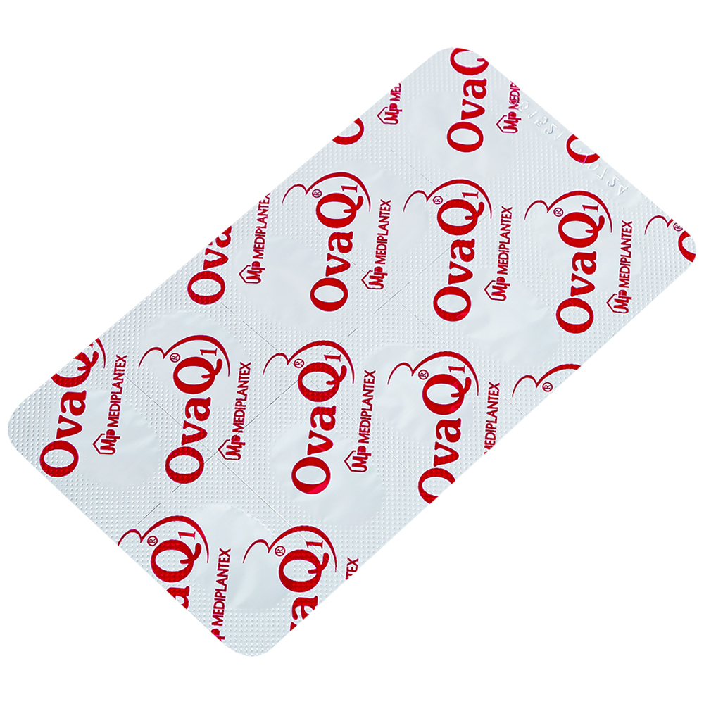 Viên bổ sung Myo Inositol Acid folic phụ nữ trước mang thai OvaQ1 (3 vỉ x 10 viên)
