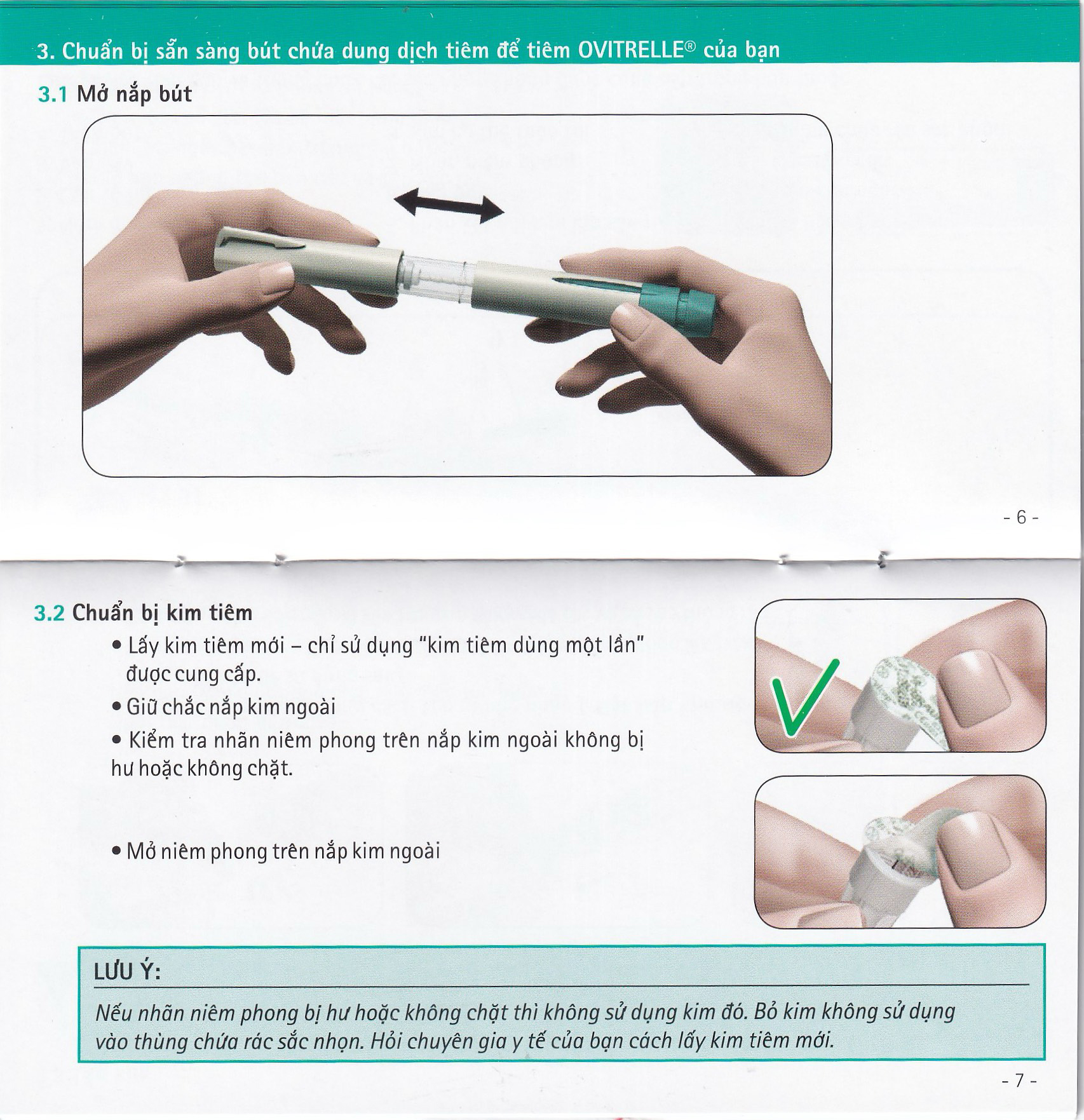 Thuốc Tiêm Ovitrelle 250Mcg/0.5Ml Inj H1 Kích thích rụng trứng