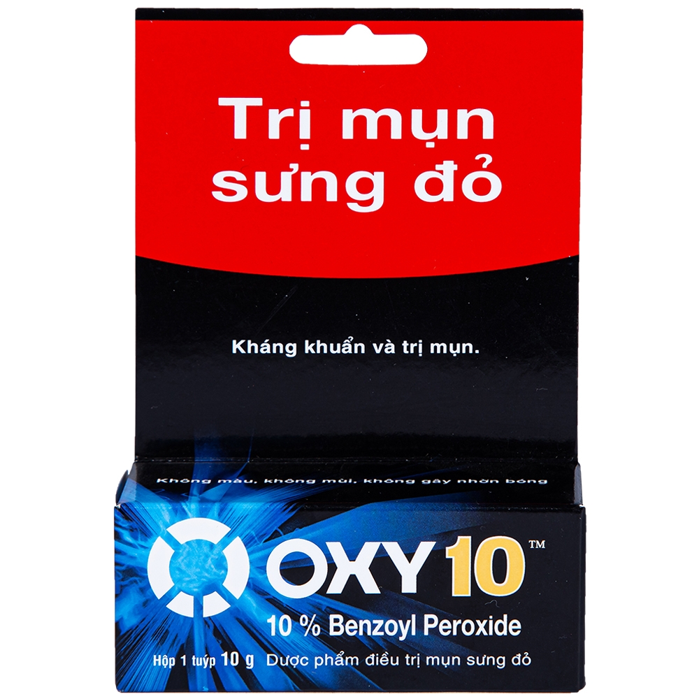 Lotion bôi da Oxy10 Rohto điều trị mụn bọc và mụn sưng đỏ (10g)
