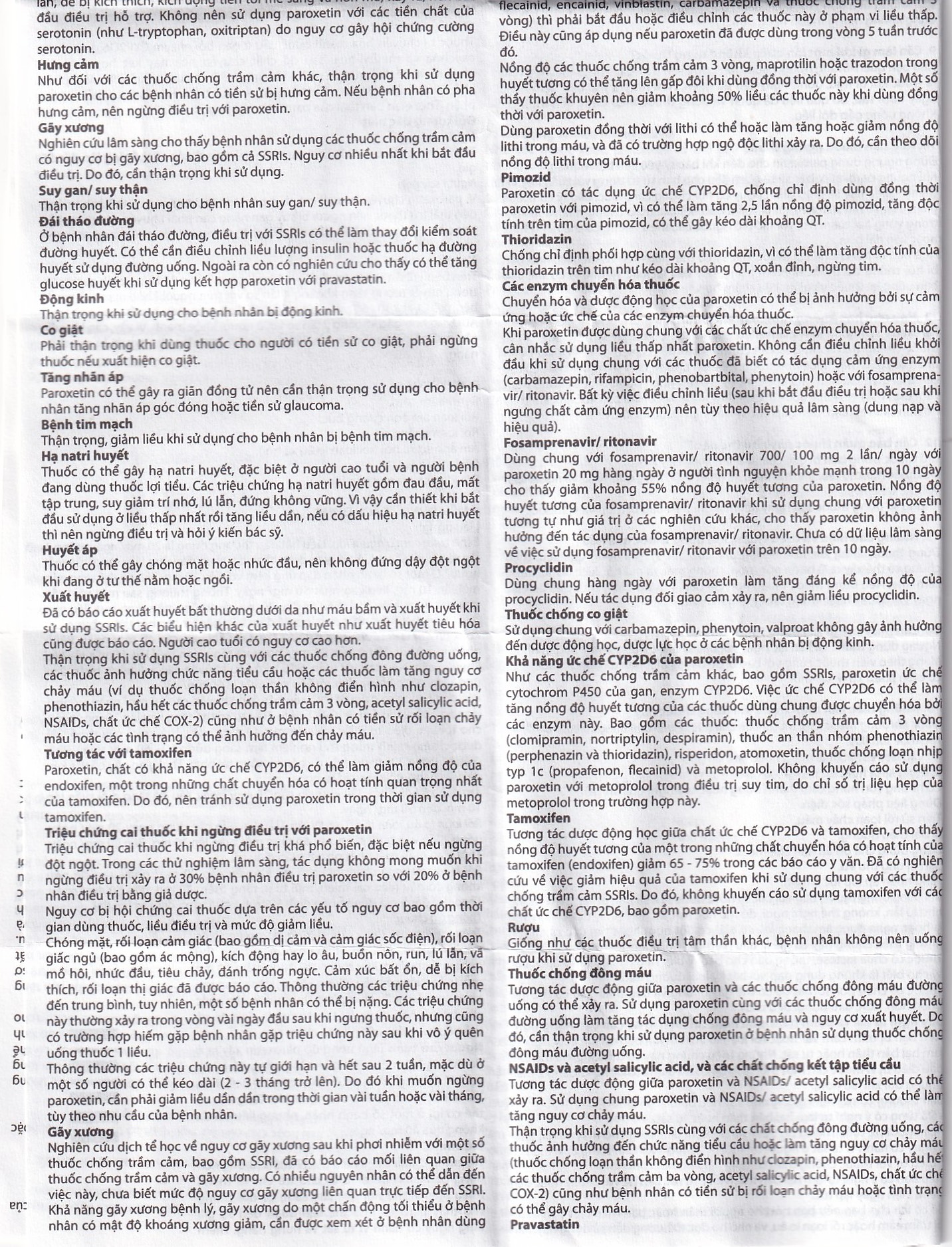 Viên nén Parokey 20mg DaViPharm điều trị trầm cảm, rối loạn ám ảnh cưỡng bức (3 vỉ x 10 viên) 