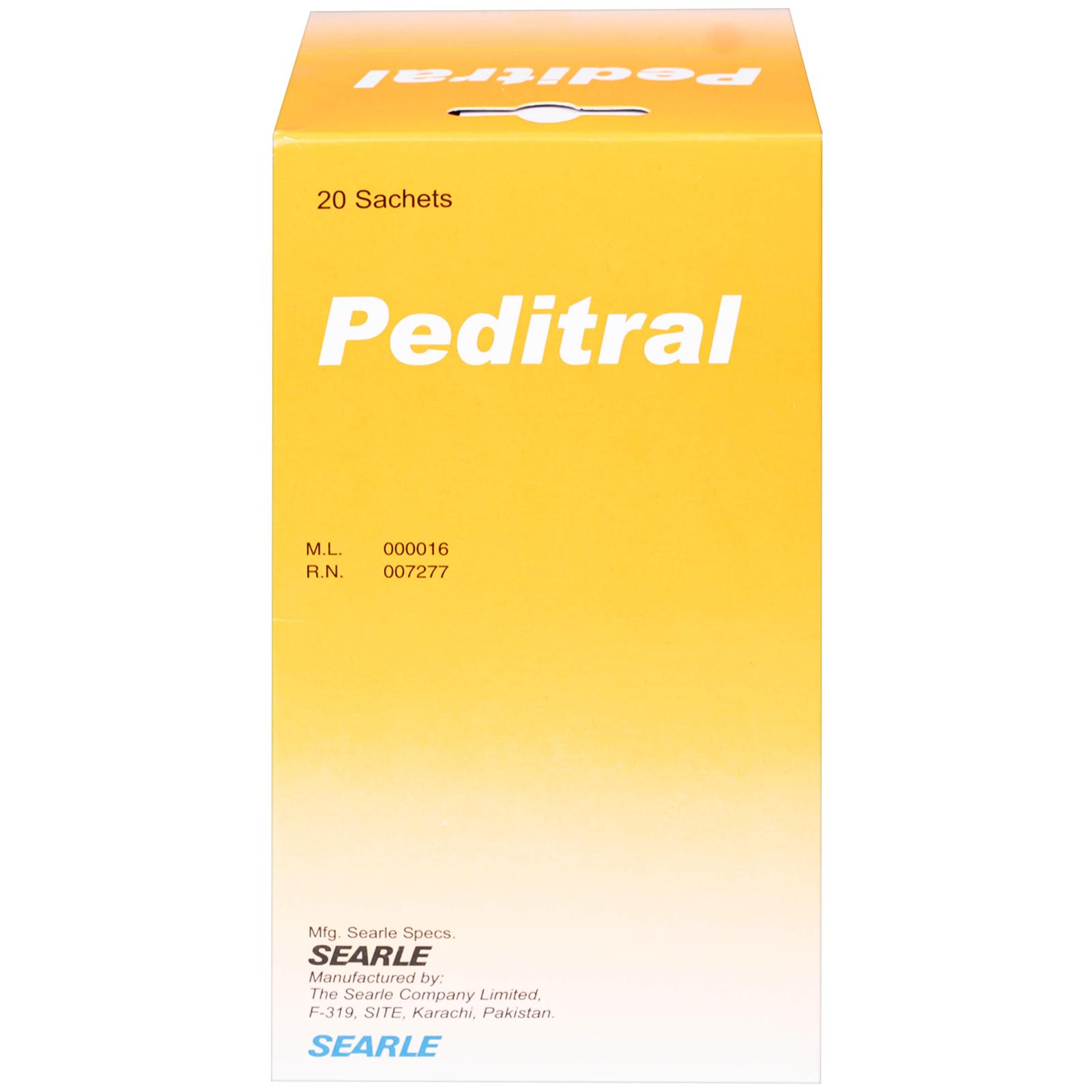 Thuốc Peditral (O.R.S.) Searle điều trị chứng mất nước, chất điện giải (20 gói)