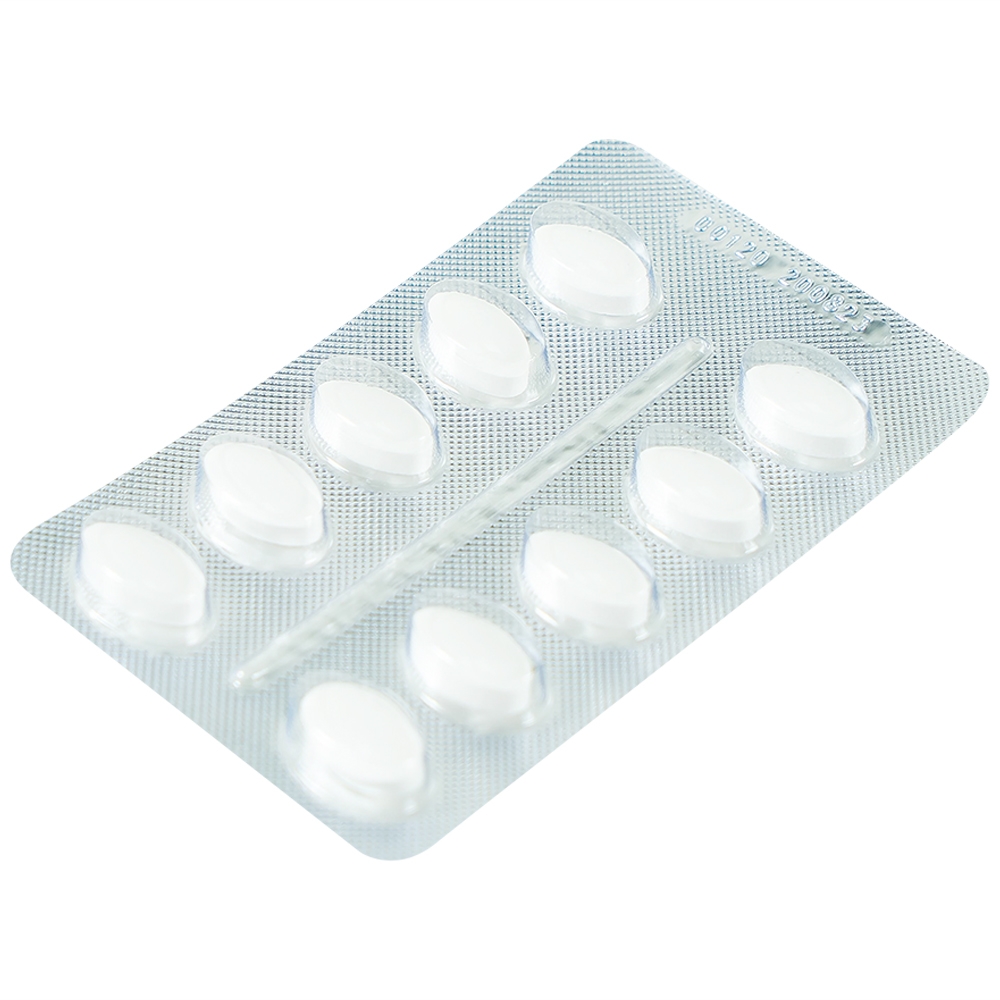 Viên nén pendo-Ursodiol C 250mg Domesco điều trị xơ gan mật nguyên phát (3 vỉ x 10 viên)