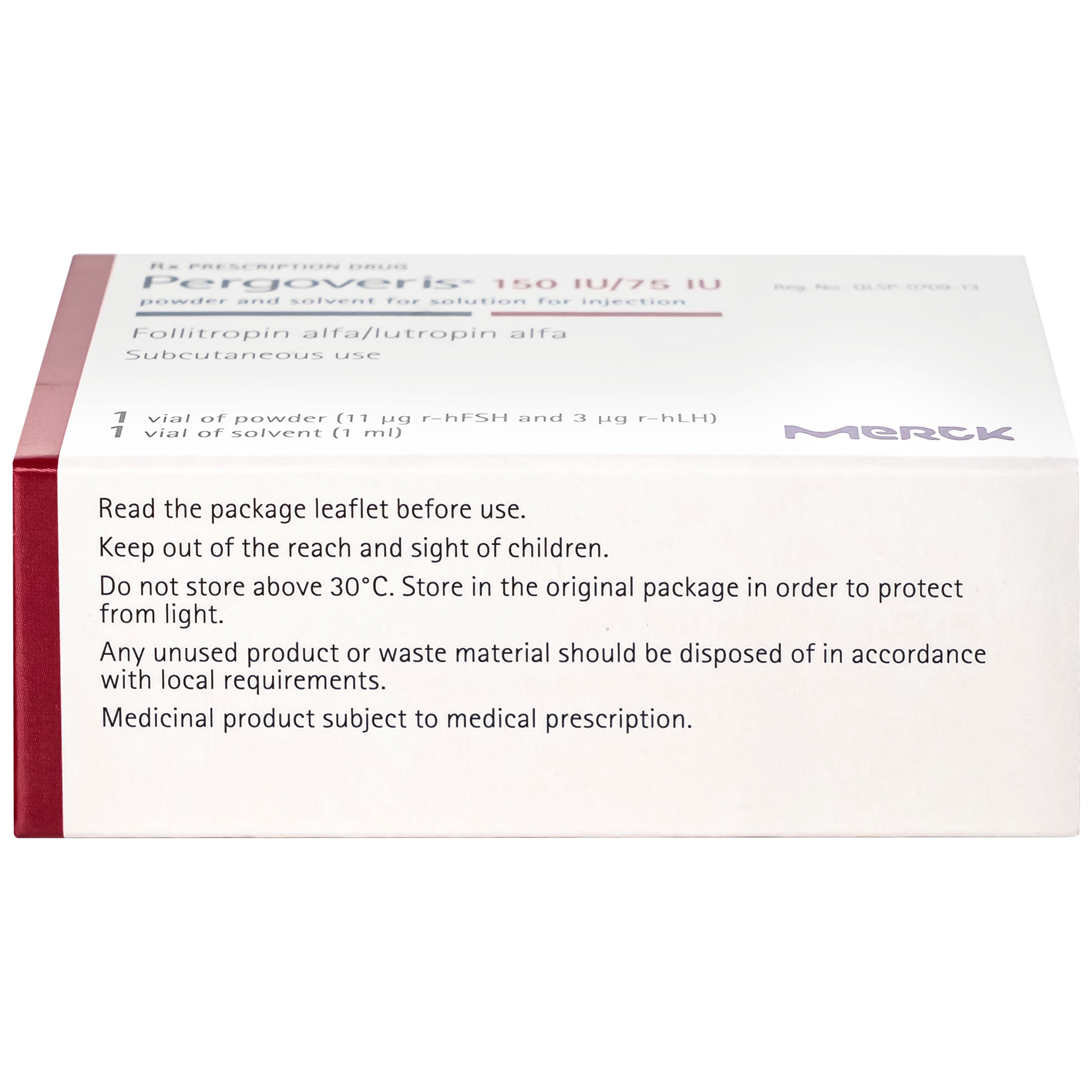 Thuốc Pergoveris 150Iu/75Iu Thuốc Kích Thích Noãn Phát Triển
