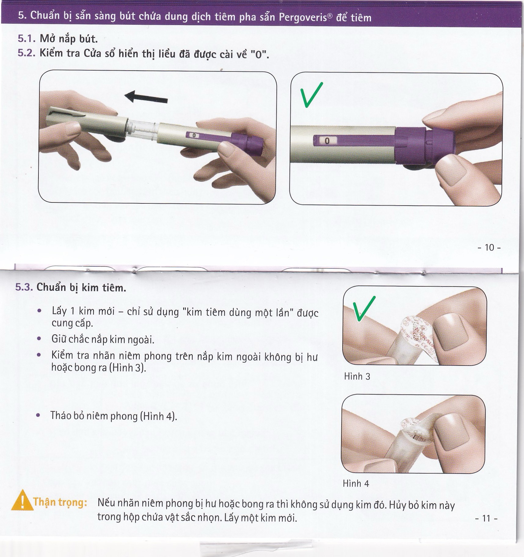 Pergoveris 450Iu + 225Iu Thuốc Kích Thích Noãn Phát Triển