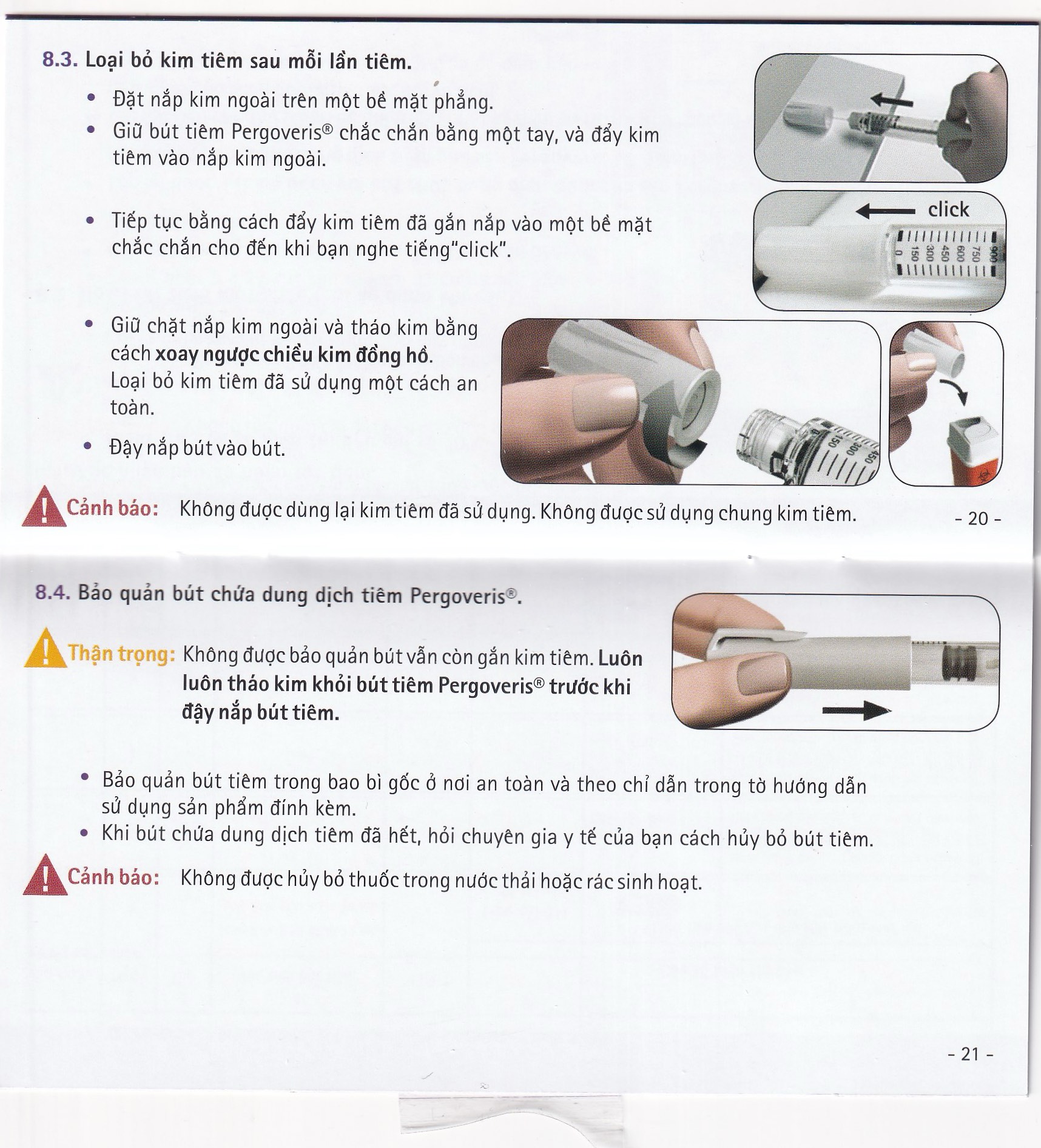 Pergoveris 450Iu + 225Iu Thuốc Kích Thích Noãn Phát Triển