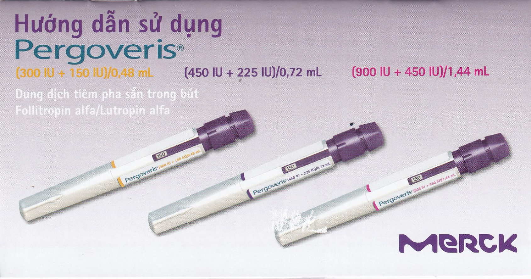 Pergoveris 450Iu + 225Iu Thuốc Kích Thích Noãn Phát Triển
