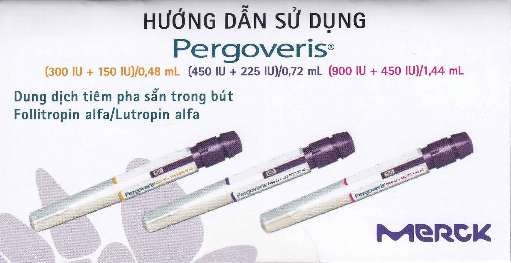 Pergoveris 900Iu + 450Iu Thuốc Kích Thích Noãn Phát Triển