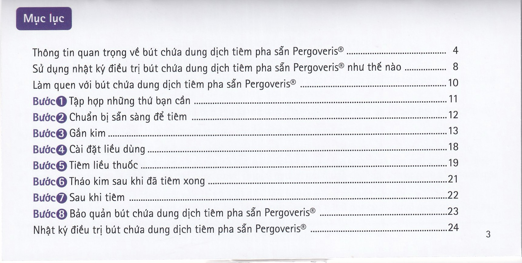 Pergoveris 900Iu + 450Iu Thuốc Kích Thích Noãn Phát Triển
