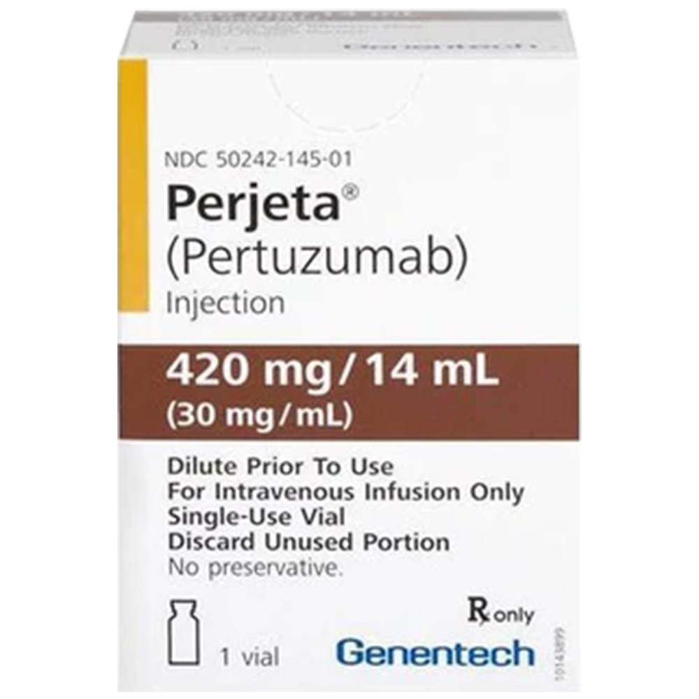Thuốc Perjeta 420mg Roche điều trị ung thư vú di căn hoặc ung thư vú tái phát (14ml)