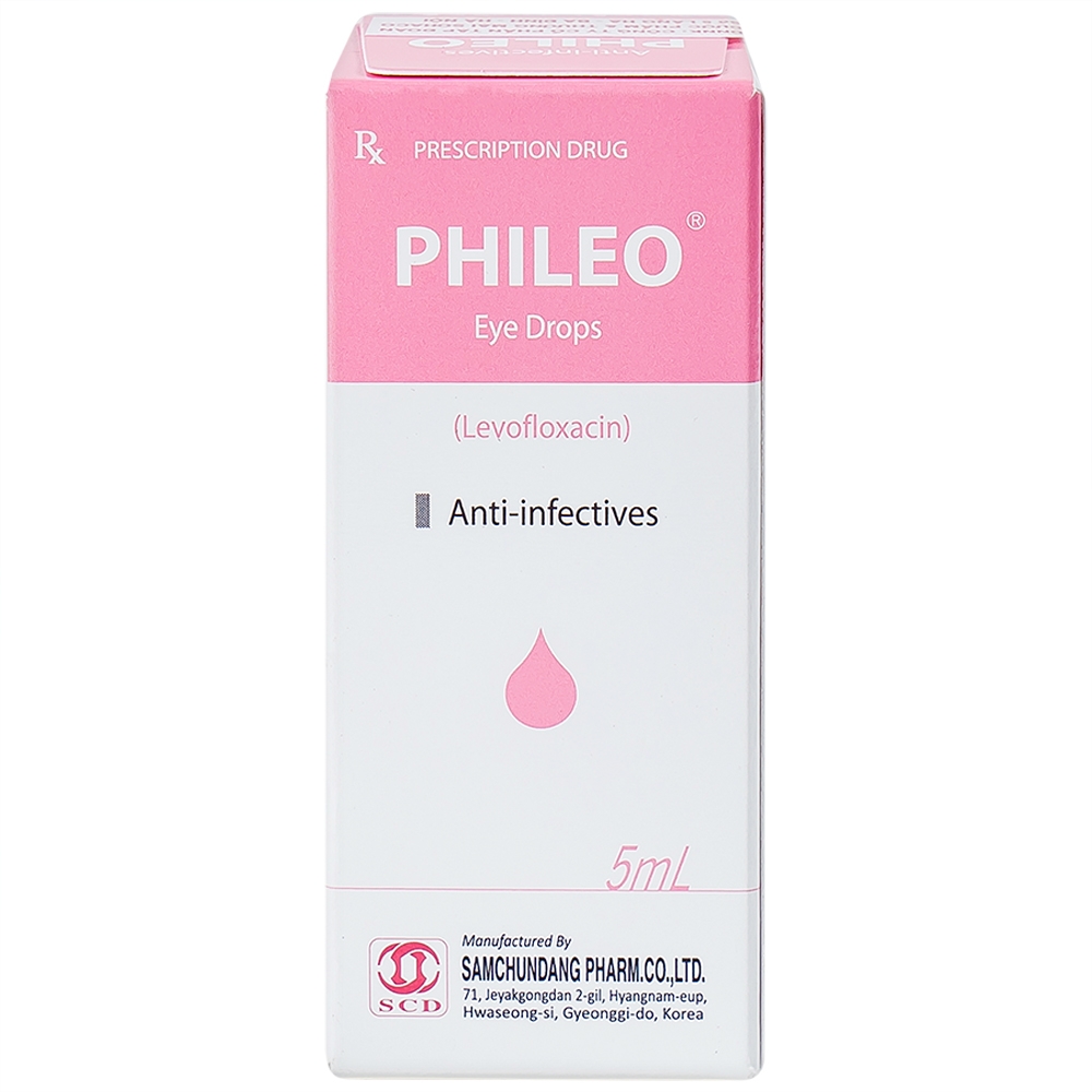 Thuốc nhỏ mắt Phileo SamChunDang điều trị viêm mí mắt, viêm bờ mi (5ml)