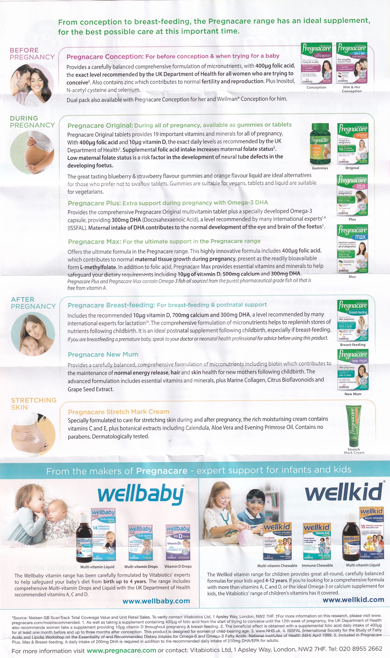 Viên uống bổ sung Vitamin Omega-3 và khoáng chất Vitabiotics Pregnacare Plus (56 viên)