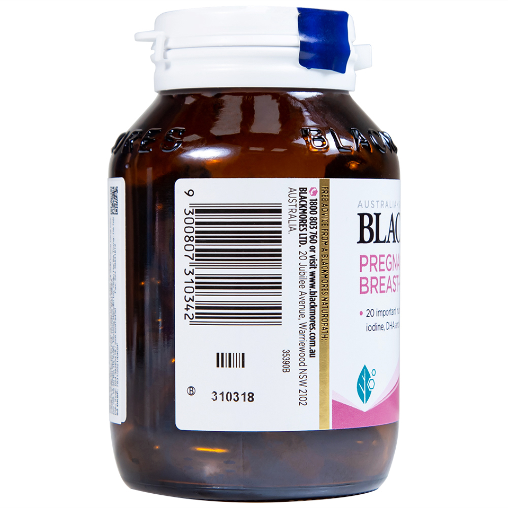 Viên hỗ trợ sức khỏe phụ nữ mang thai Blackmores Pregnancy & Breast - Feeding Gold (60 viên)