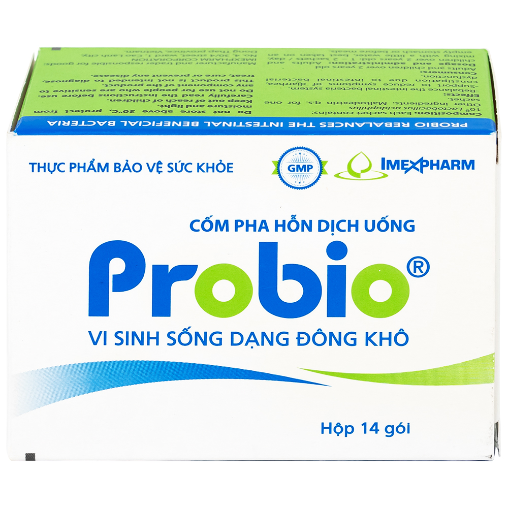 Cốm hỗ trợ tiêu hóa Probio(14 gói)