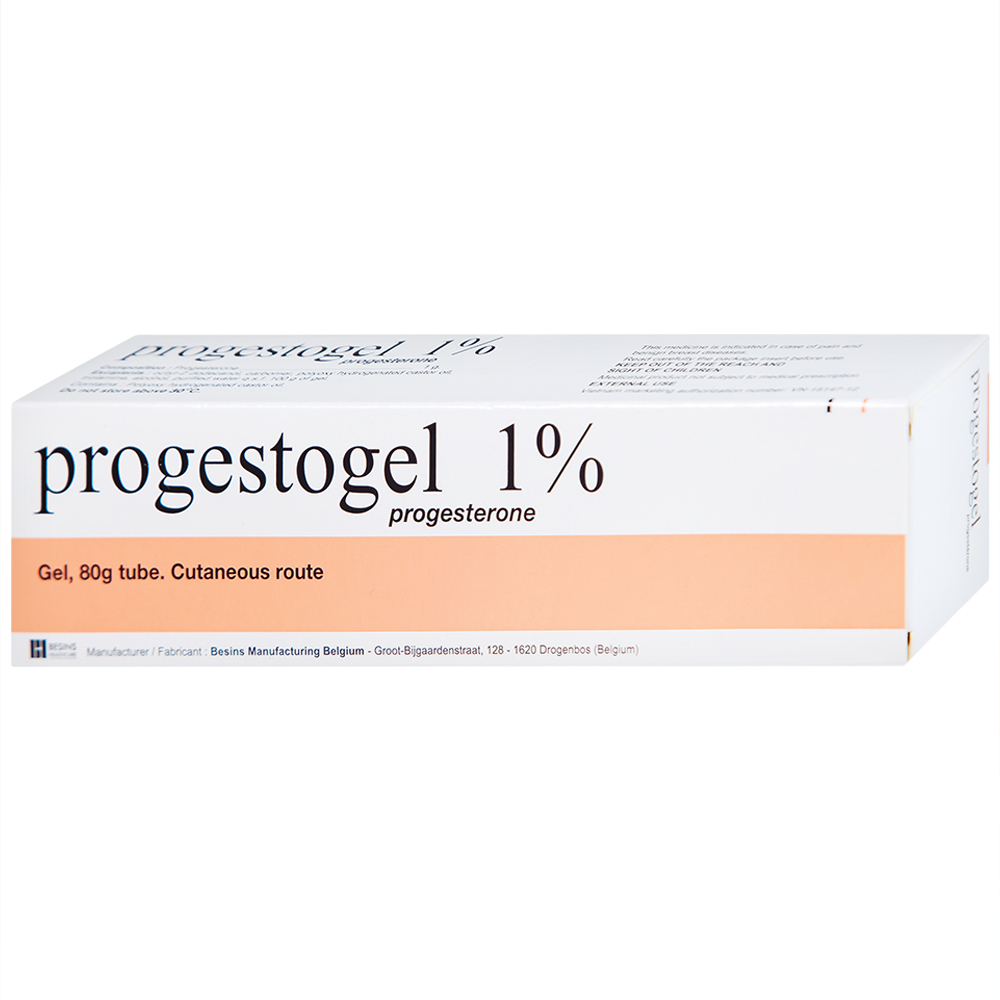 Gel Progestogel 1% Kolmar điều trị các bệnh vú lành tính (80g)