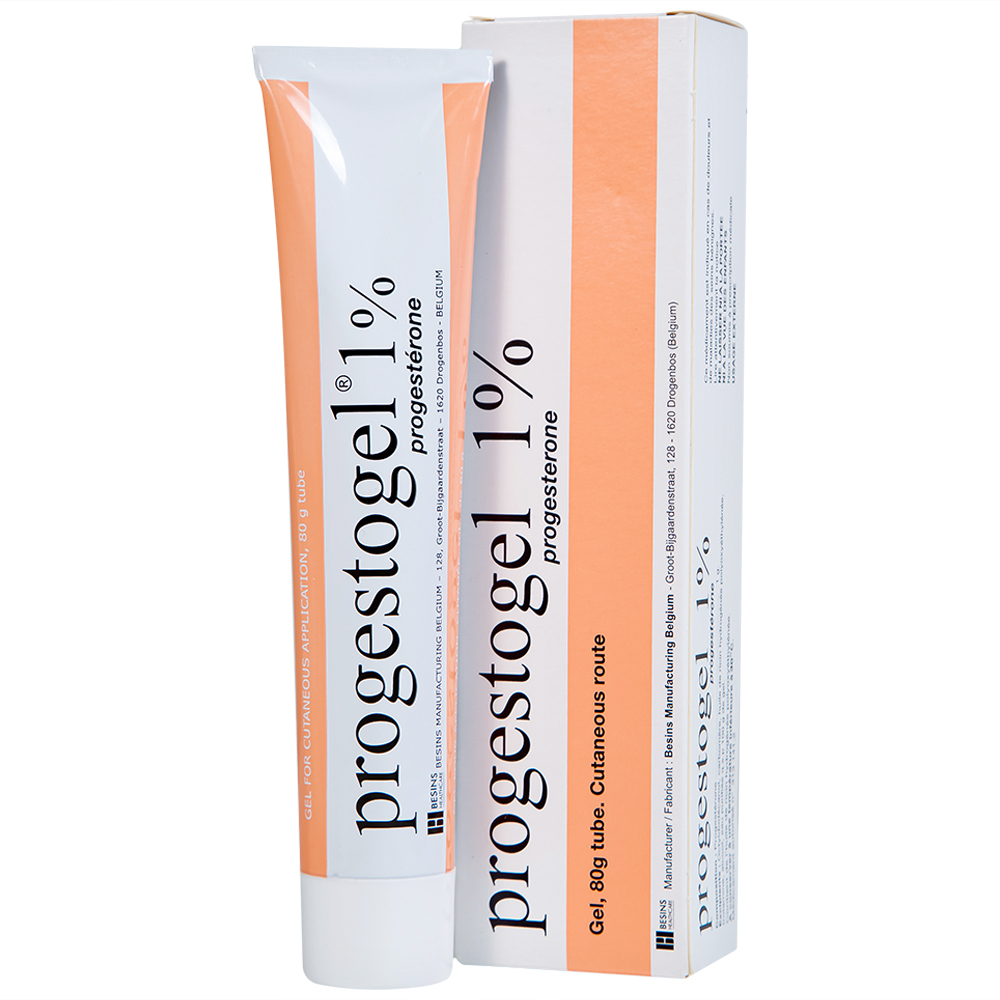 Gel Progestogel 1% Kolmar điều trị các bệnh vú lành tính (80g)
