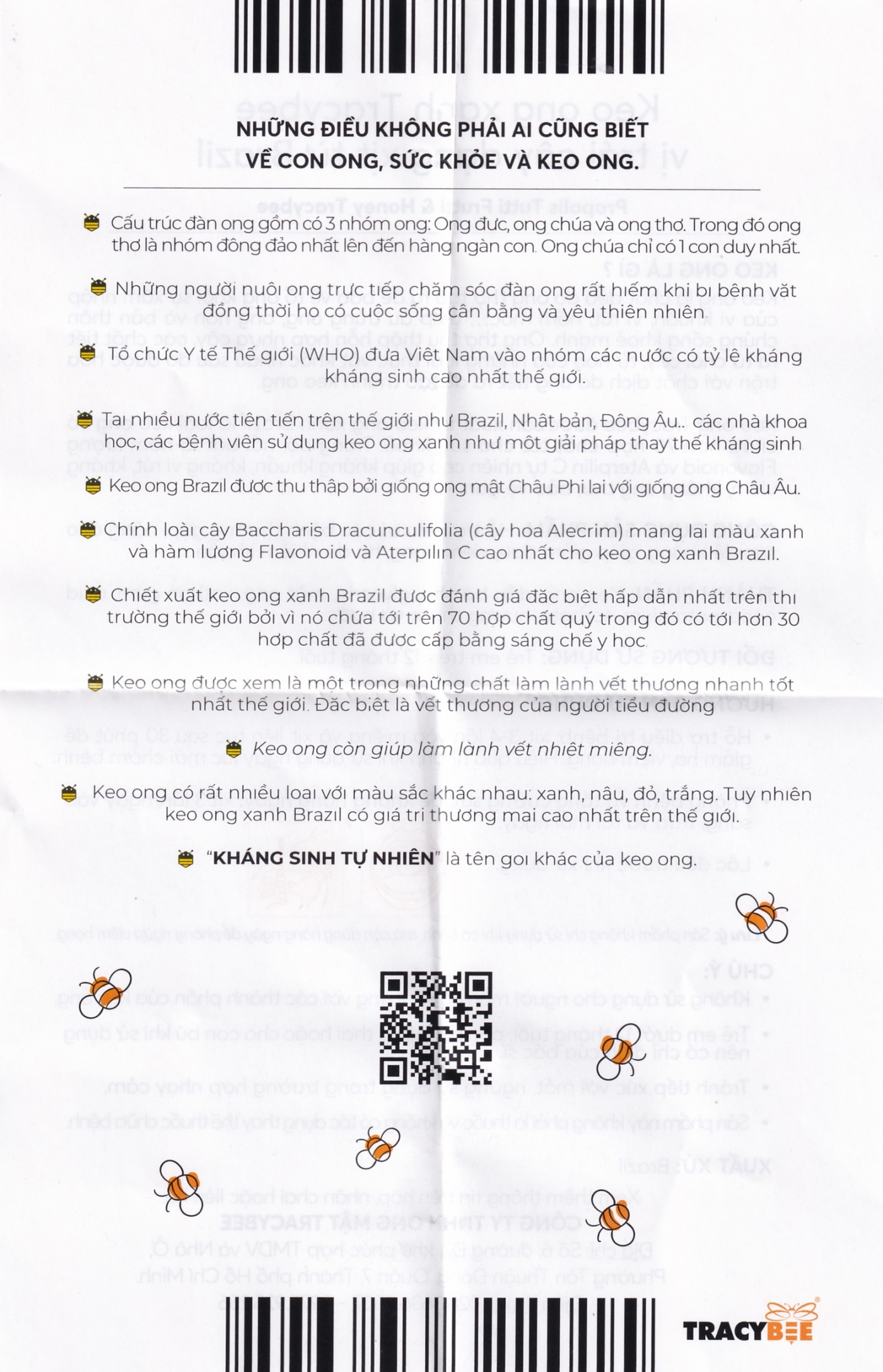 Keo ong giúp giảm đau viêm họng ho do nhiễm khuẩn Tracybee Propolis Tutti Frutti & Honey vị trái cây (30ml)