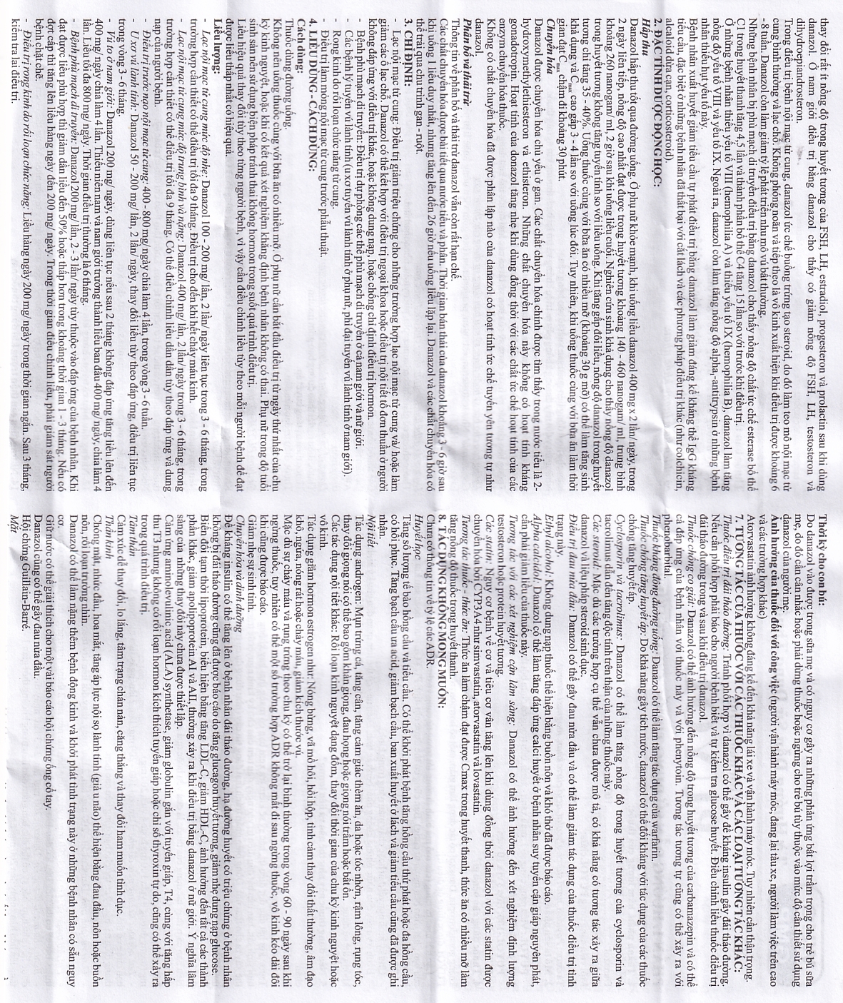 Thuốc Puyol 200mg Davipharm điều trị lạc nội mạc tử cung (3 vỉ x 10 viên)