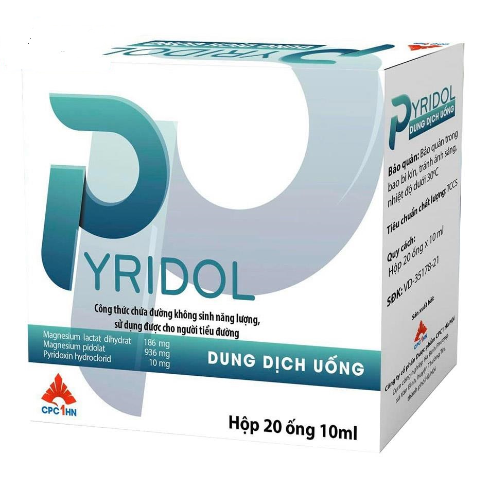 Dung dịch uống Pyrido CPC1HN điều trị thiếu magnesi nặng (20 ống x 10ml)