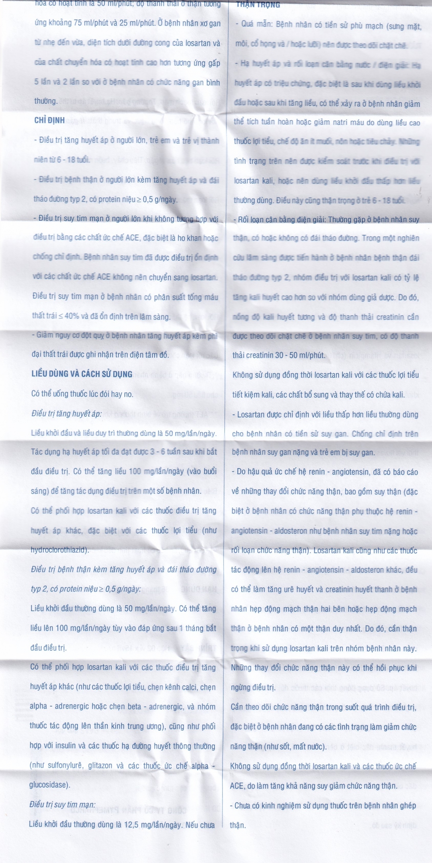 Thuốc Pyzacar 50 Pymepharco chống tăng huyết áp (2 vỉ x 15 viên)