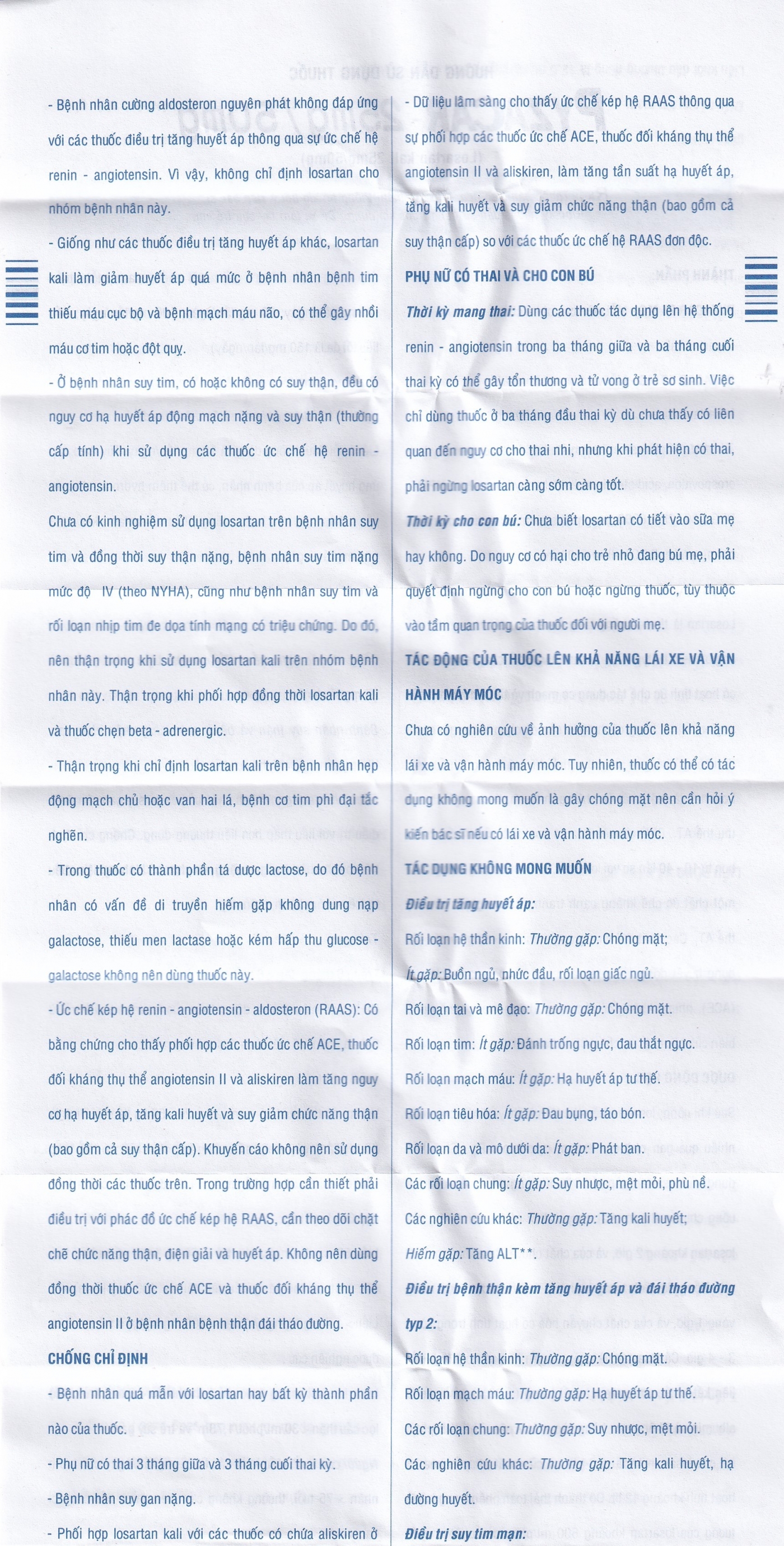 Thuốc Pyzacar 50 Pymepharco chống tăng huyết áp (2 vỉ x 15 viên)