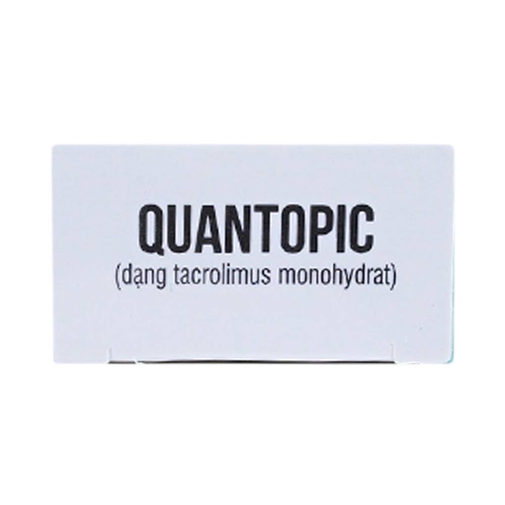 Thuốc mỡ Quantopic 0.1% điều trị viêm da dị ứng (10g)