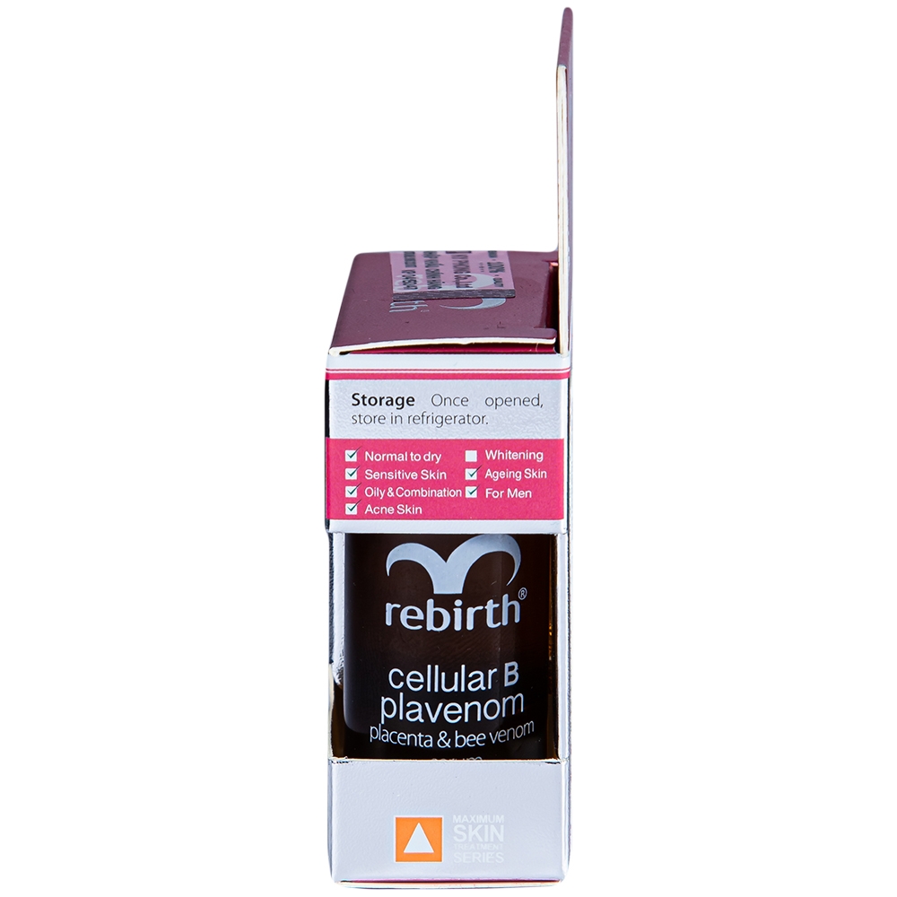 Serum tế bào gốc Rebirth Cellular B Plavenom Nhau thai cừu và Nọc Ong dưỡng ẩm da, se khít lỗ chân lông (10ml)