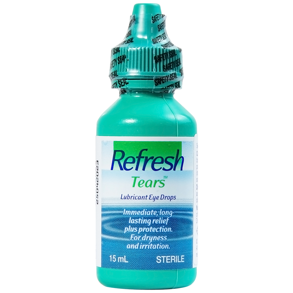 Thuốc nhỏ mắt Refresh Tears Allergan giảm khô mắt, mắt đỏ (15ml)