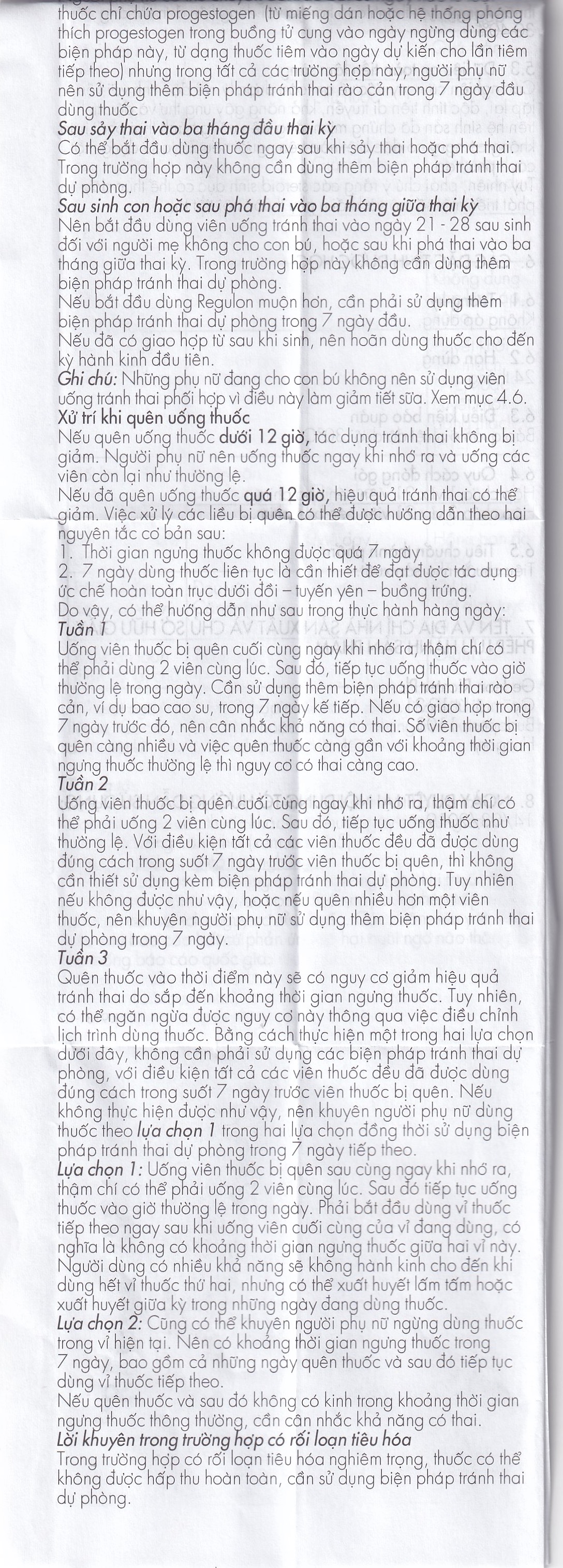 Thuốc Regulon Gedeon tránh thai hằng ngày (1 vỉ x 21 viên)