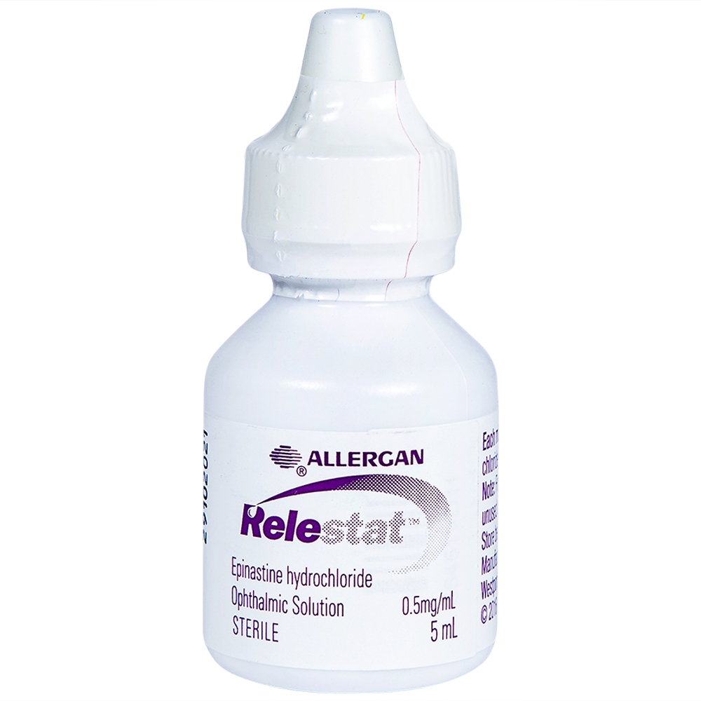 Dung dịch Relestat Allergan điều trị và phòng ngừa ngứa mắt (5ml)