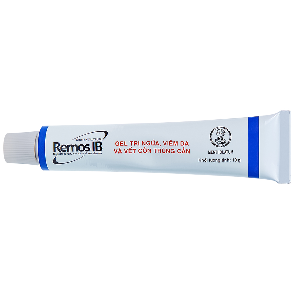 Gel Remos IB trị ngứa, viêm da và vết côn trùng cắn (10g)