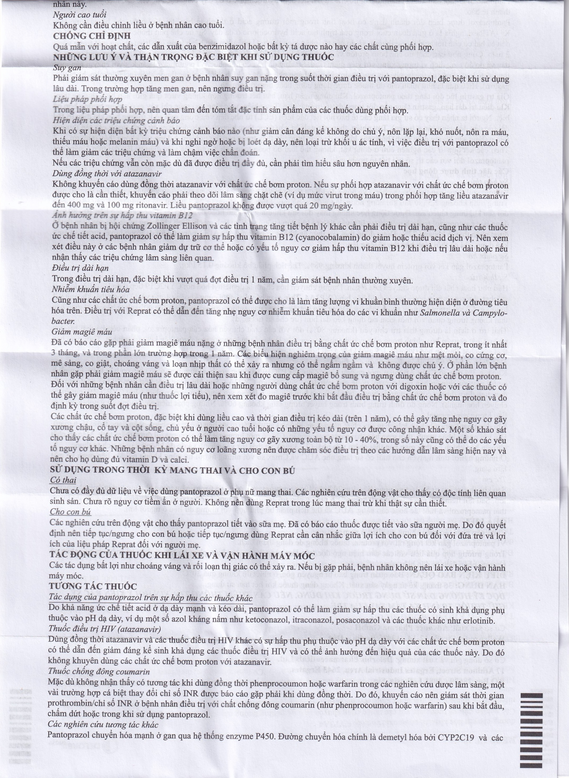 Thuốc Reprat 40mg Delorbis điều trị trào ngược dạ dày, thực quản (2 vỉ x 10 viên)