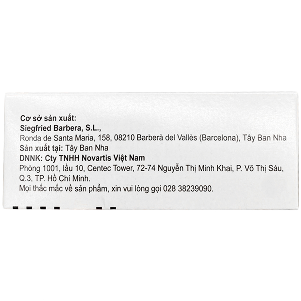 Thuốc Revolade 25mg Novartis chống chảy máu do thiếu tiểu cầu trong máu (28 viên)