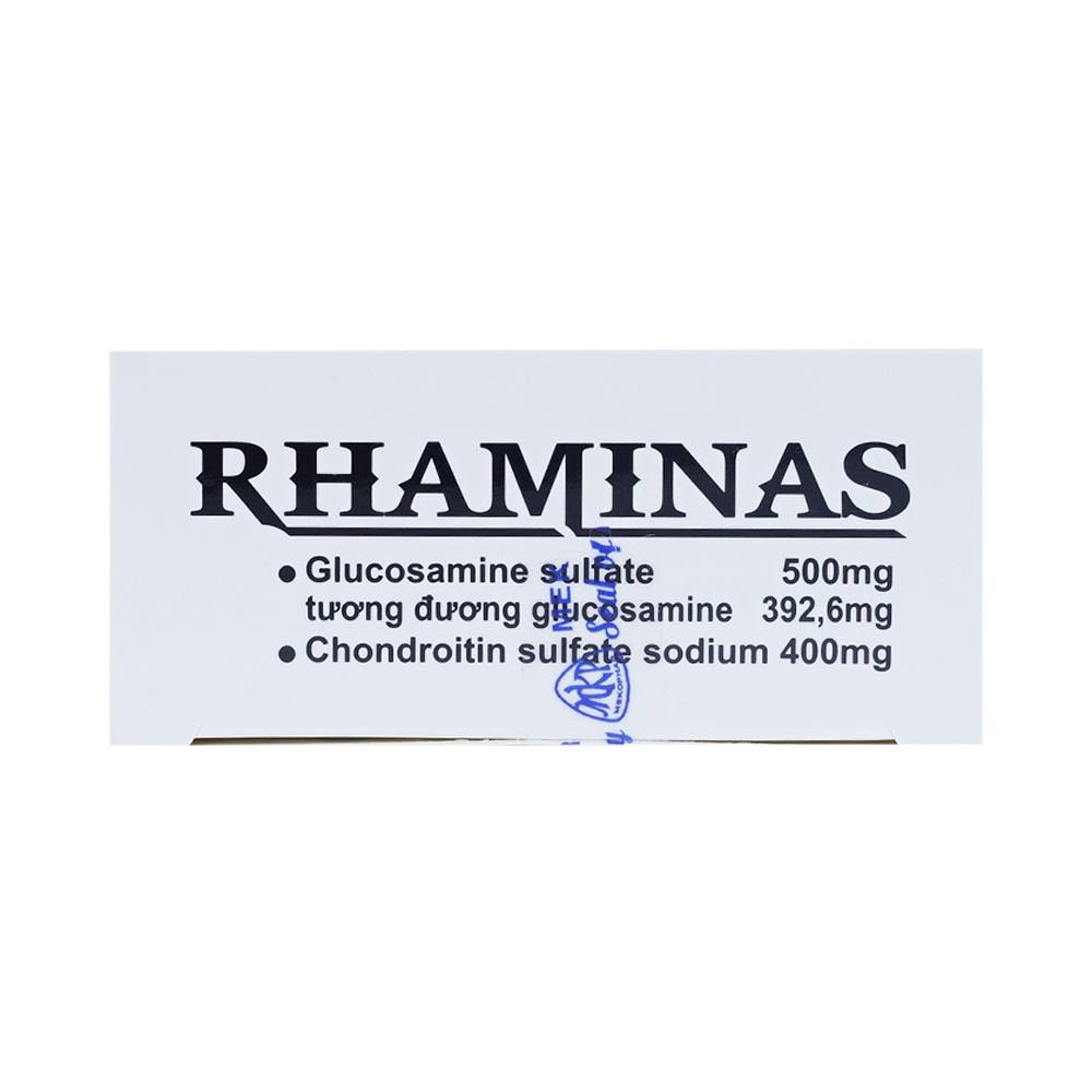 Thuốc Rhaminas Mekophar giảm thoái hóa khớp gối nhẹ, trung bình (3 vỉ x 10 viên)