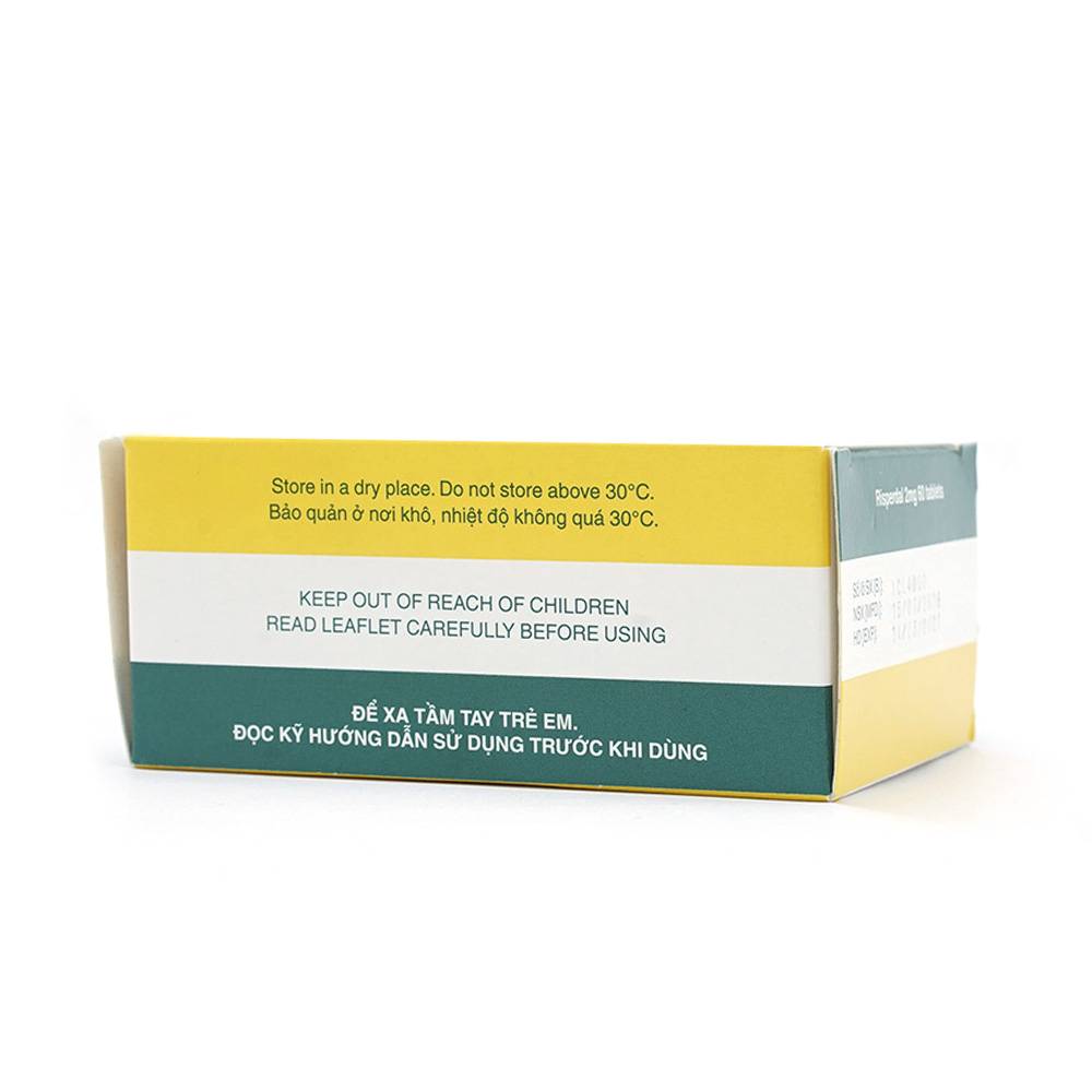 Thuốc Risperdal 2mg Janssen điều trị bệnh tâm thần phân liệt (6 vỉ x 10 viên)