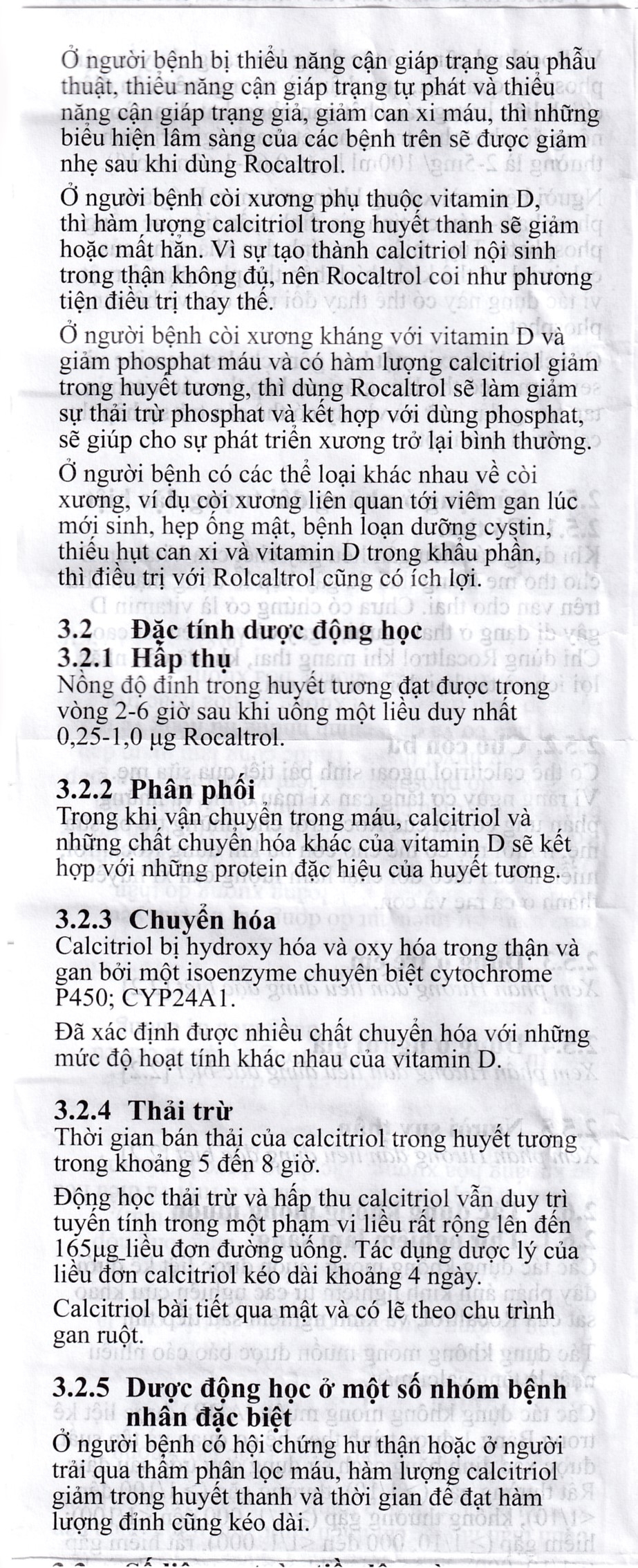 Thuốc Rocaltrol 0.25mcg Catalent điều trị chứng loãng xương sau mãn kinh (30 viên)