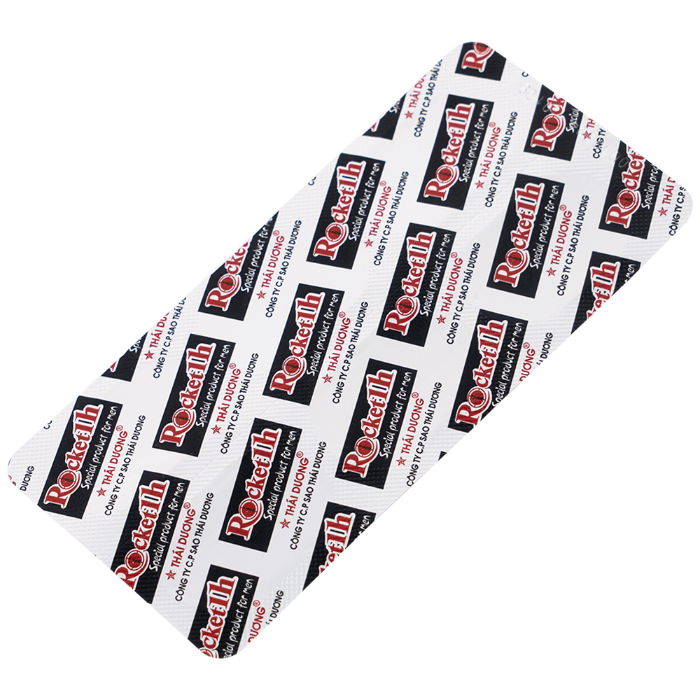 Viên hỗ trợ tăng cường sinh lực nam giới Rocket 1h Sao Thái Dương (6 viên)