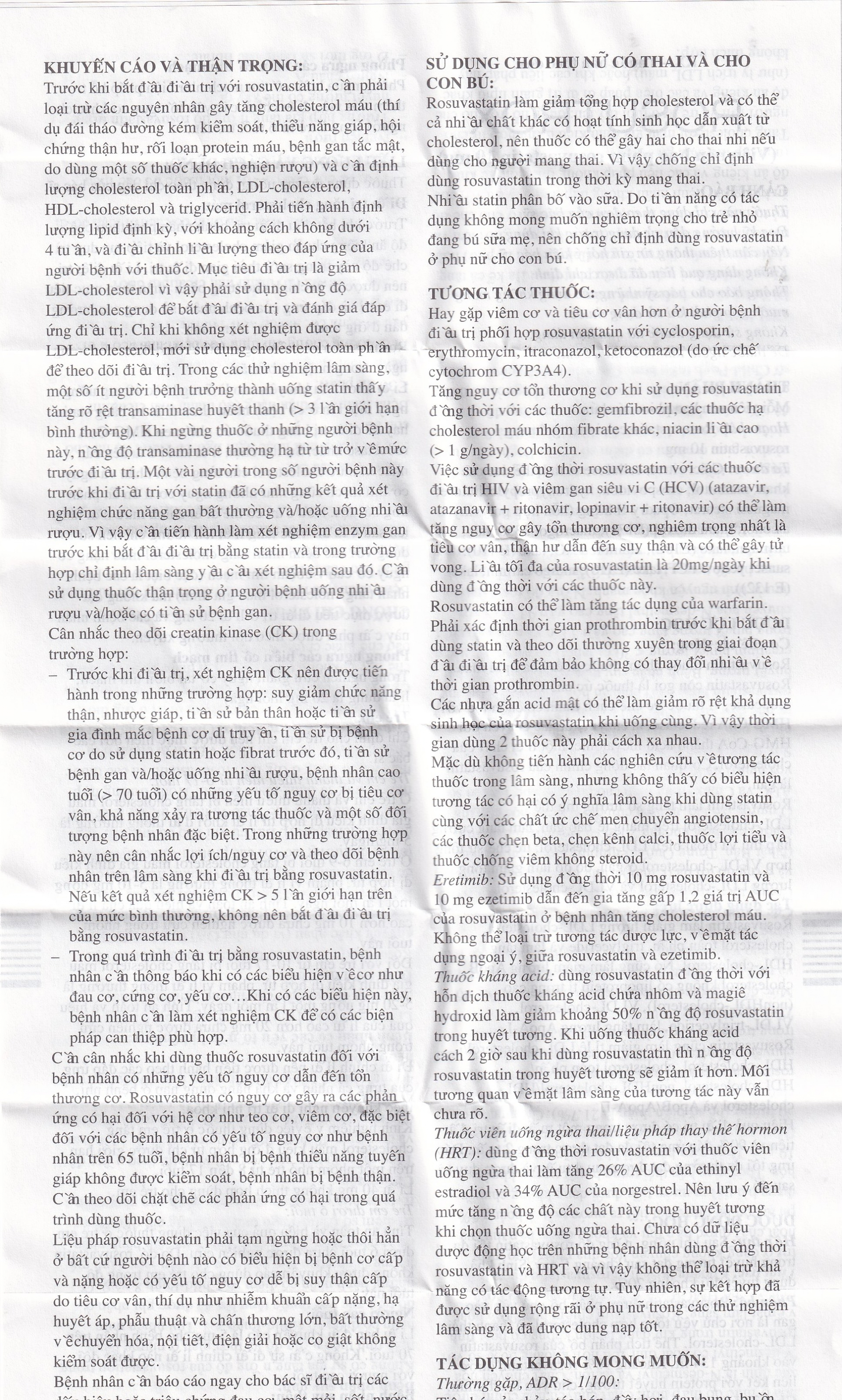 Thuốc Rosutrox 10mg Biofarm điều trị tăng cholesterol máu (4 vỉ x 7 viên) 