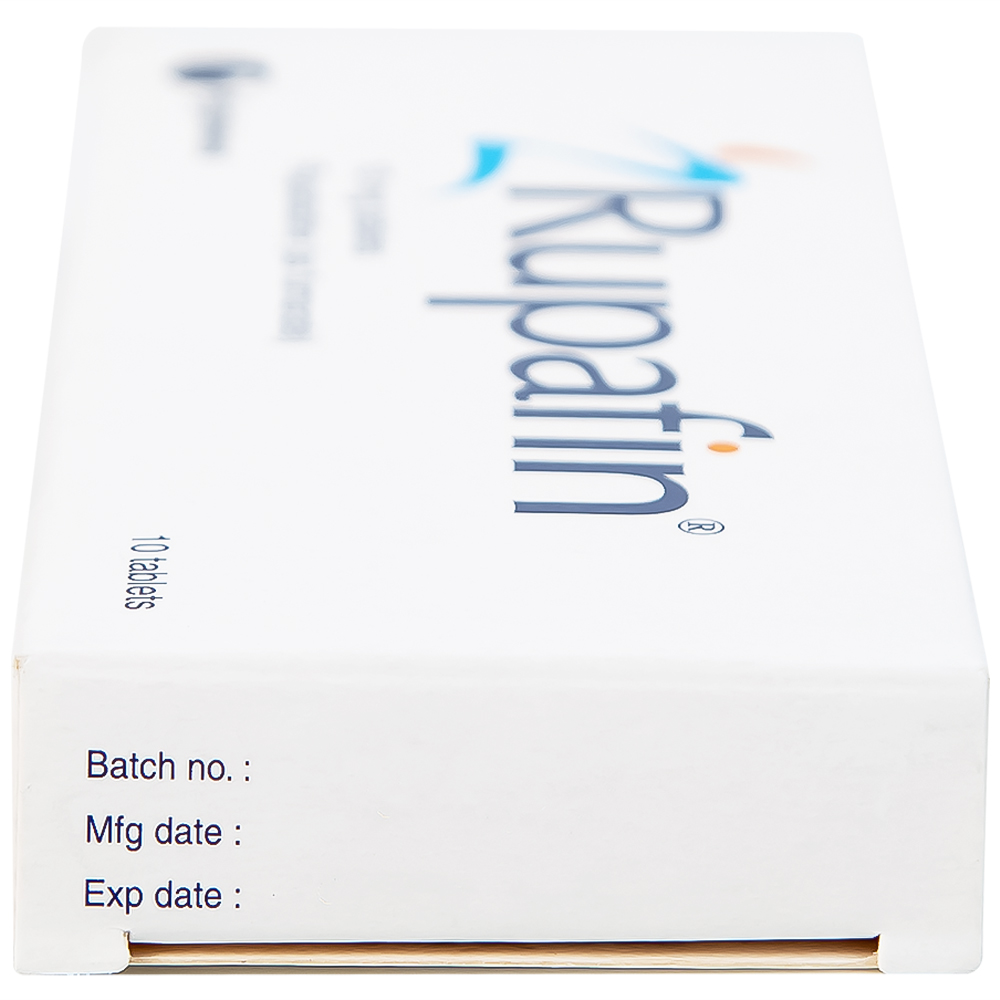 Thuốc Rupafin 10mg Hyphens điều trị viêm mũi dị ứng, nổi mày đay (1 vỉ x 10 viên)