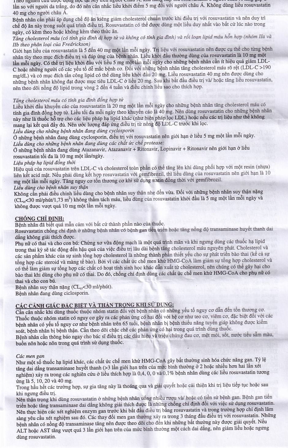 Thuốc Ruvastin 10mg Aristopharma giảm sự gia tăng cholesterol toàn phần (20 viên)