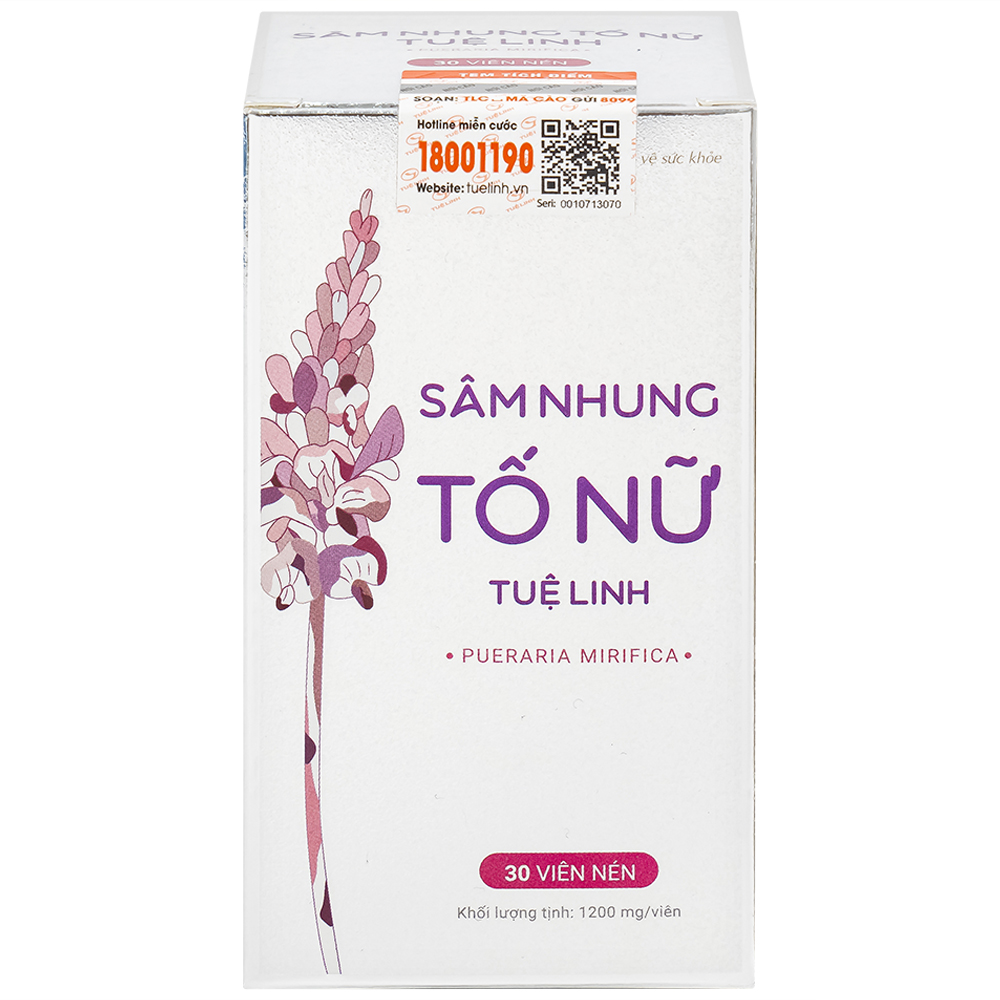 Viên hỗ trợ tăng cường nội tiết tố nữ Sâm Nhung Tố Nữ Tuệ Linh (30 viên)