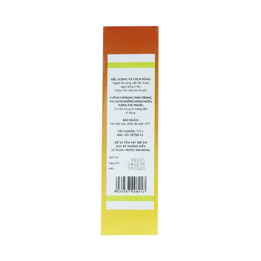 Siro Sâm Qui Đại Bổ OPC bổ dưỡng khí quyết (250ml)