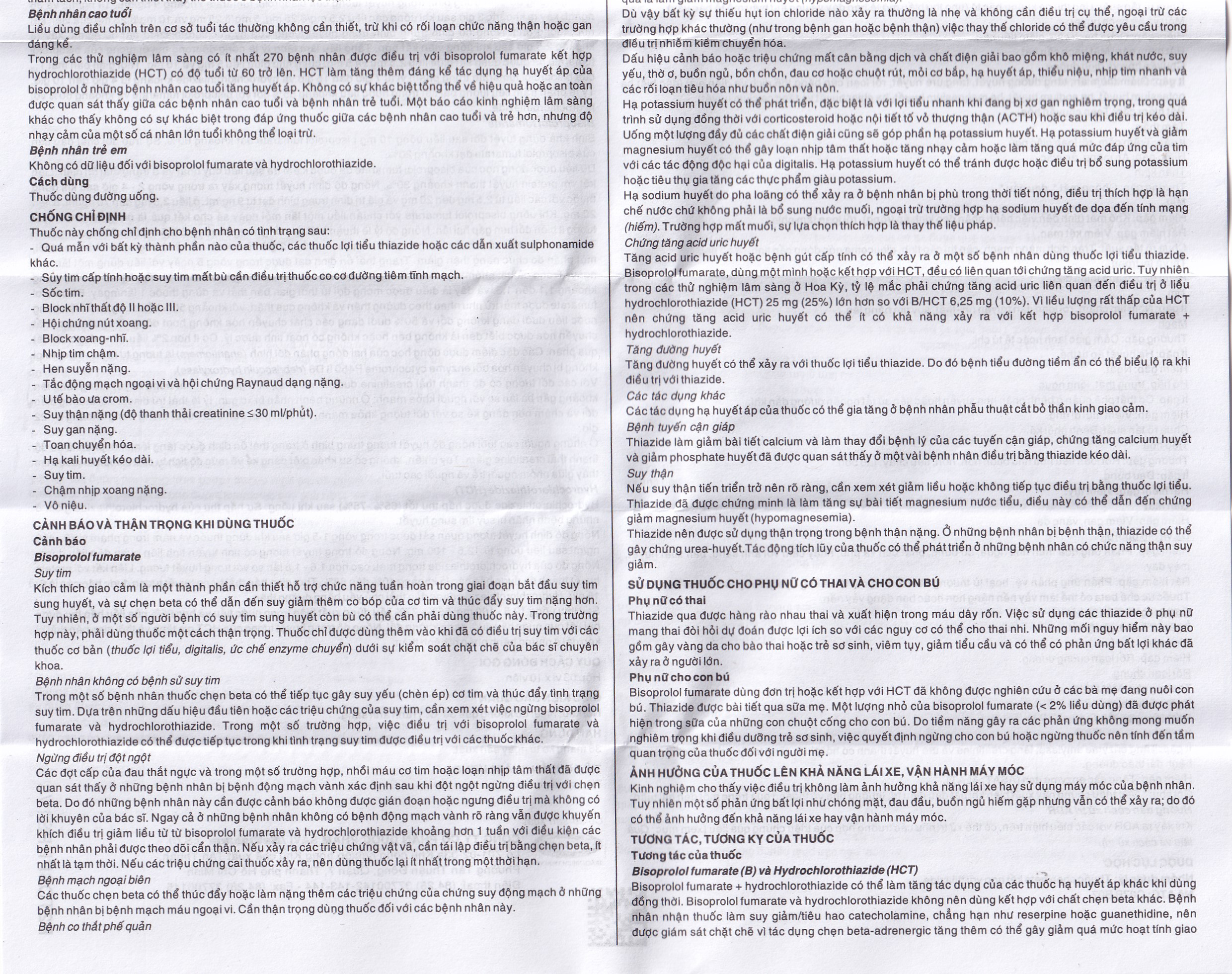 Thuốc Savi Prolol Plus HCT 5/6.25 kiểm soát tình trạng tăng huyết áp (3 vỉ x 10 viên)