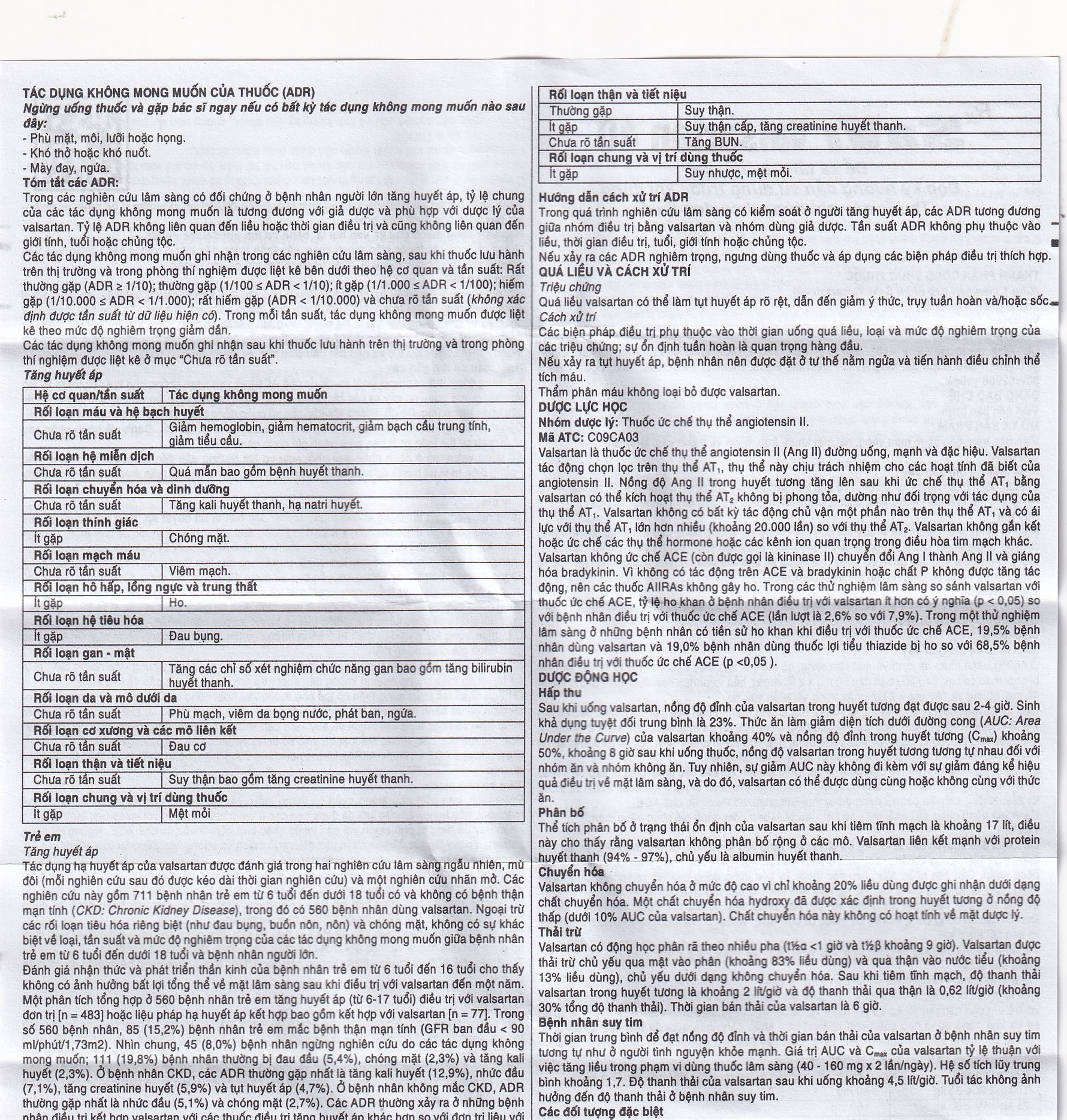 Thuốc SaVi Valsartan 40mg Savipharm điều trị nhồi máu cơ tim, suy tim và tăng huyết áp (3 vỉ x 10 viên)