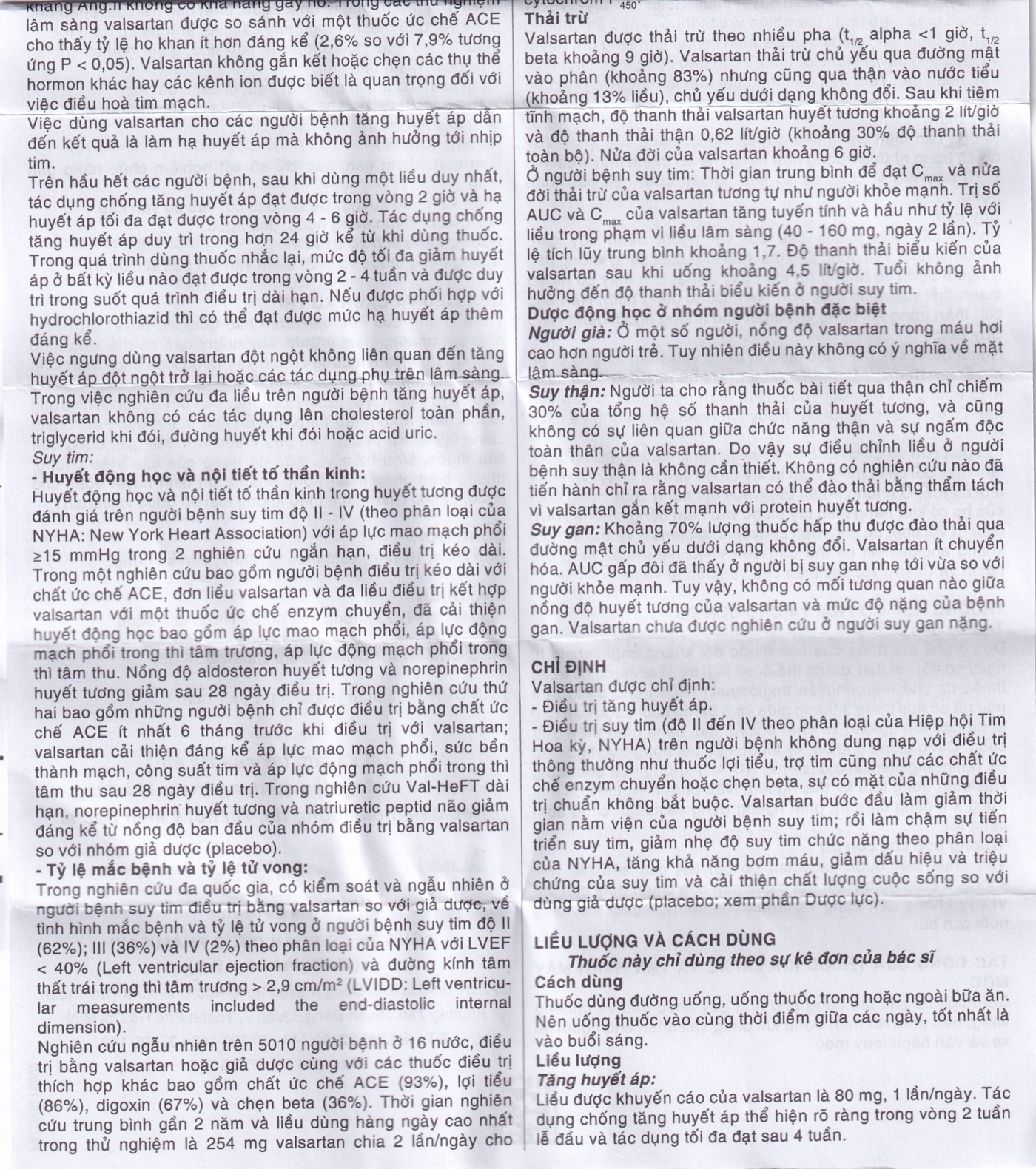 Thuốc Savi Valsartan 80 điều trị tăng huyết áp, nhồi máu cơ tim (3 vỉ x 10 viên)