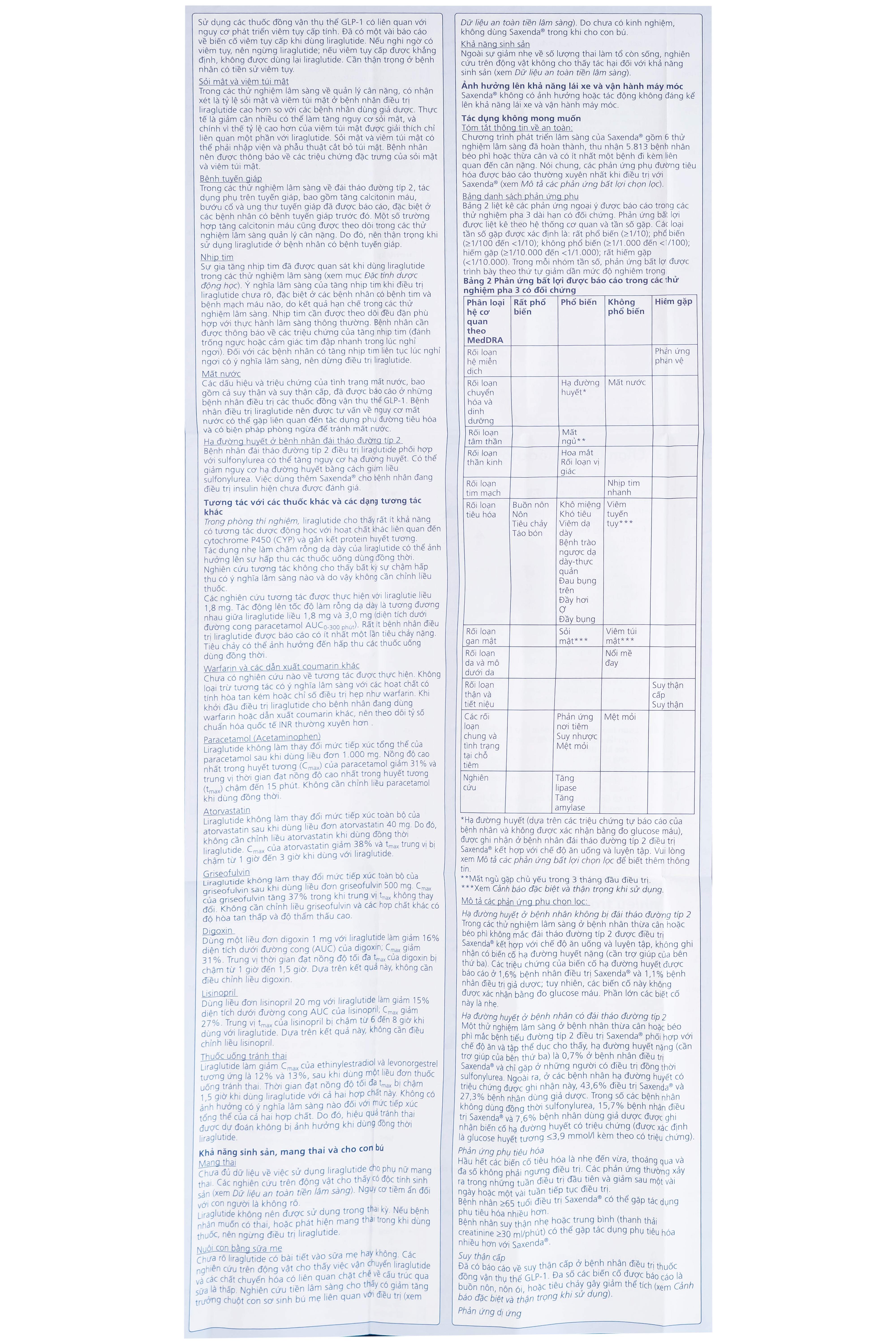 Dung dịch tiêm Saxenda 6mg/ml Novo Nordisk hỗ trợ cho chế độ ăn giảm calo (3 cây)