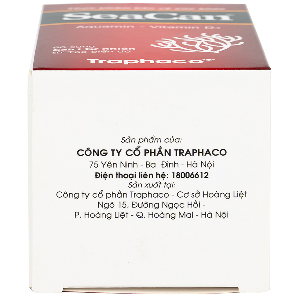 Viên bổ sung Canxi Seacan Traphaco (60 viên)