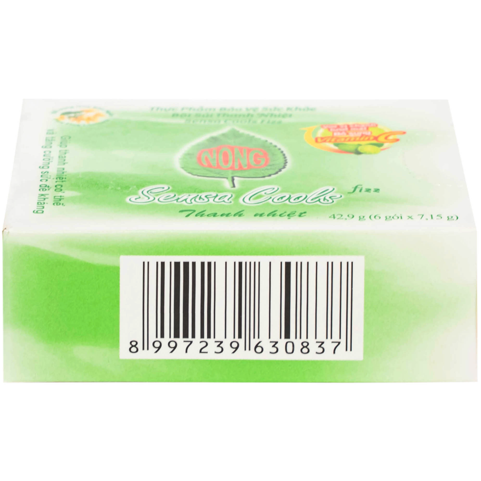 Bột sủi thanh nhiệt Sensa Cools Fizz (6 gói)