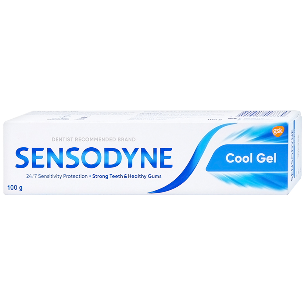 Kem đánh răng Sensodyne Cool Gel mát lạnh, bảo vệ răng ê buốt mỗi ngày (100g)