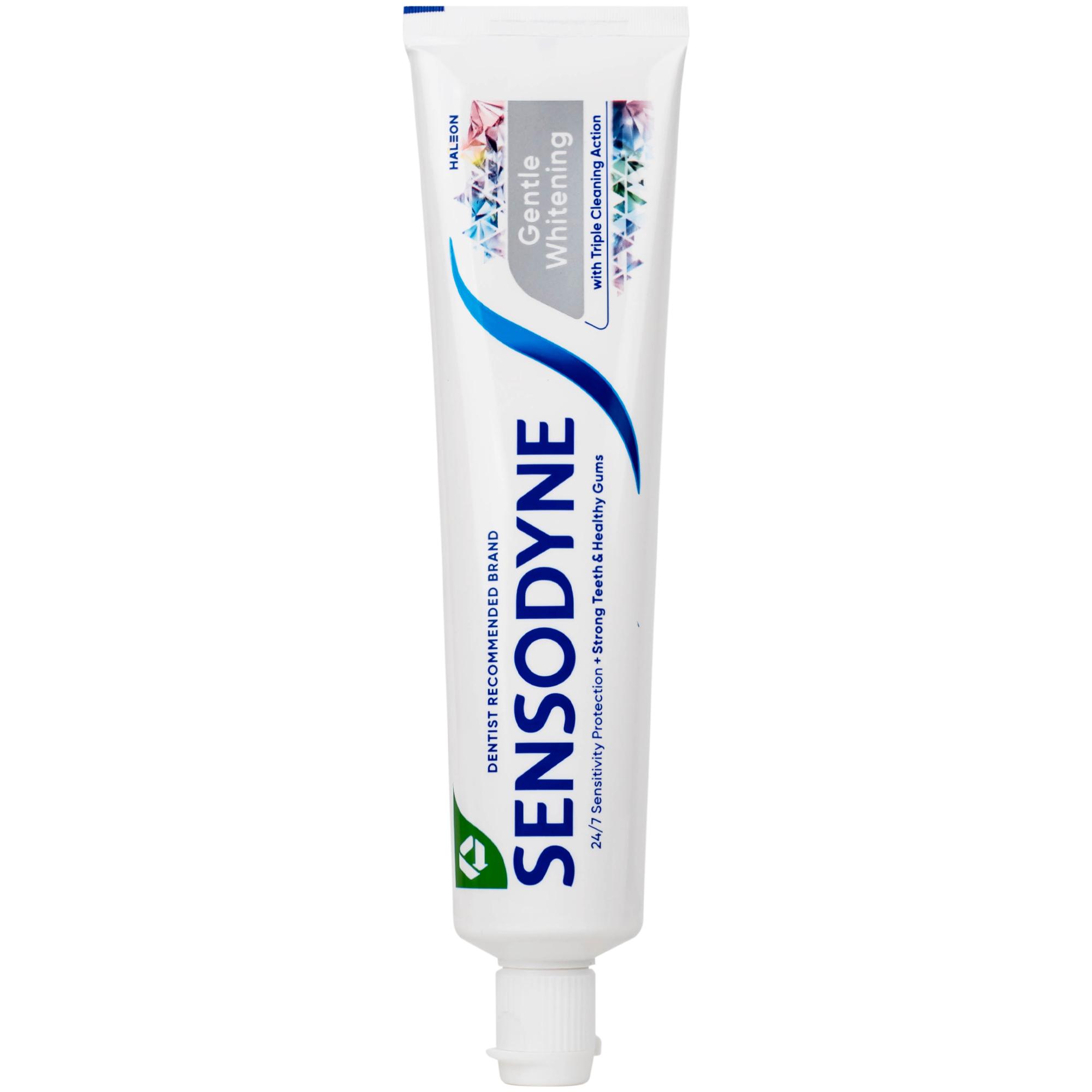 Kem đánh răng Sensodyne Gentle Whitening làm trắng răng tự nhiên, bảo vệ răng ê buốt mỗi ngày (100g)